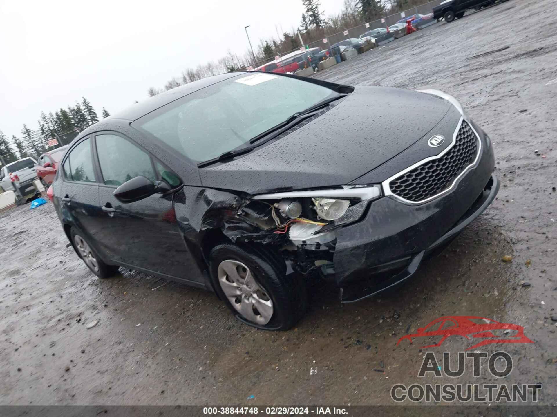 KIA FORTE 2015 - KNAFK4A63F5299619