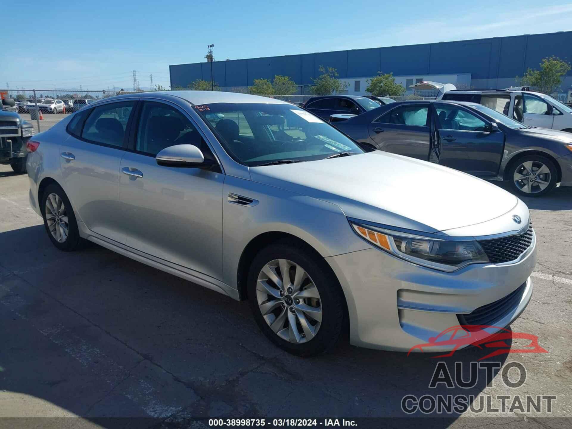 KIA OPTIMA 2016 - 5XXGT4L34GG066689