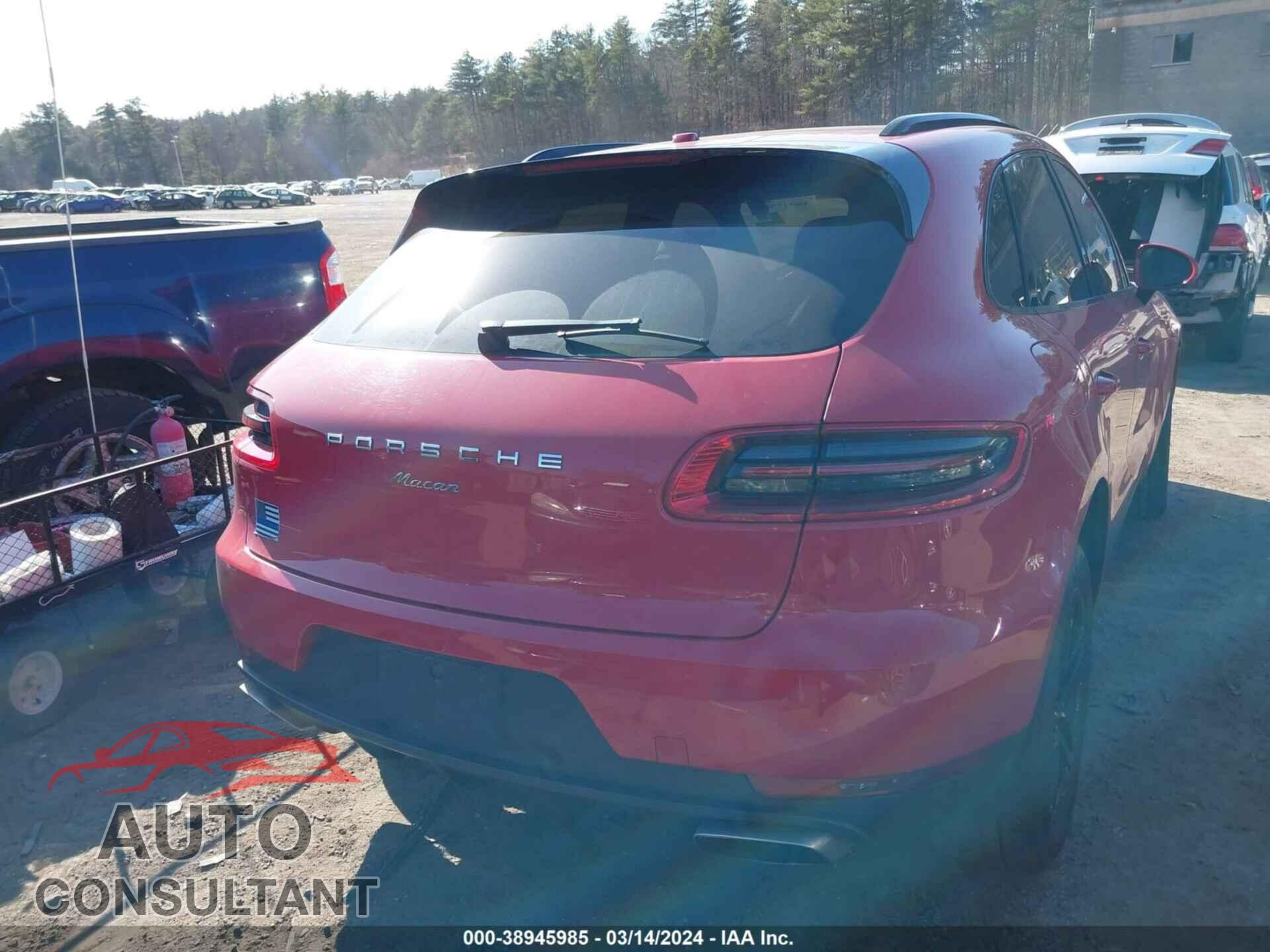 PORSCHE MACAN 2017 - WP1AA2A53HLB09181