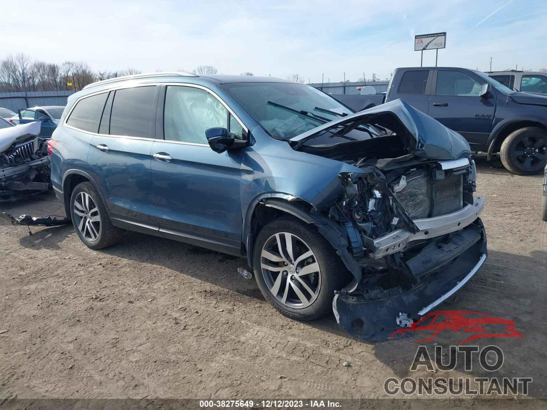 HONDA PILOT 2017 - 5FNYF6H90HB052443