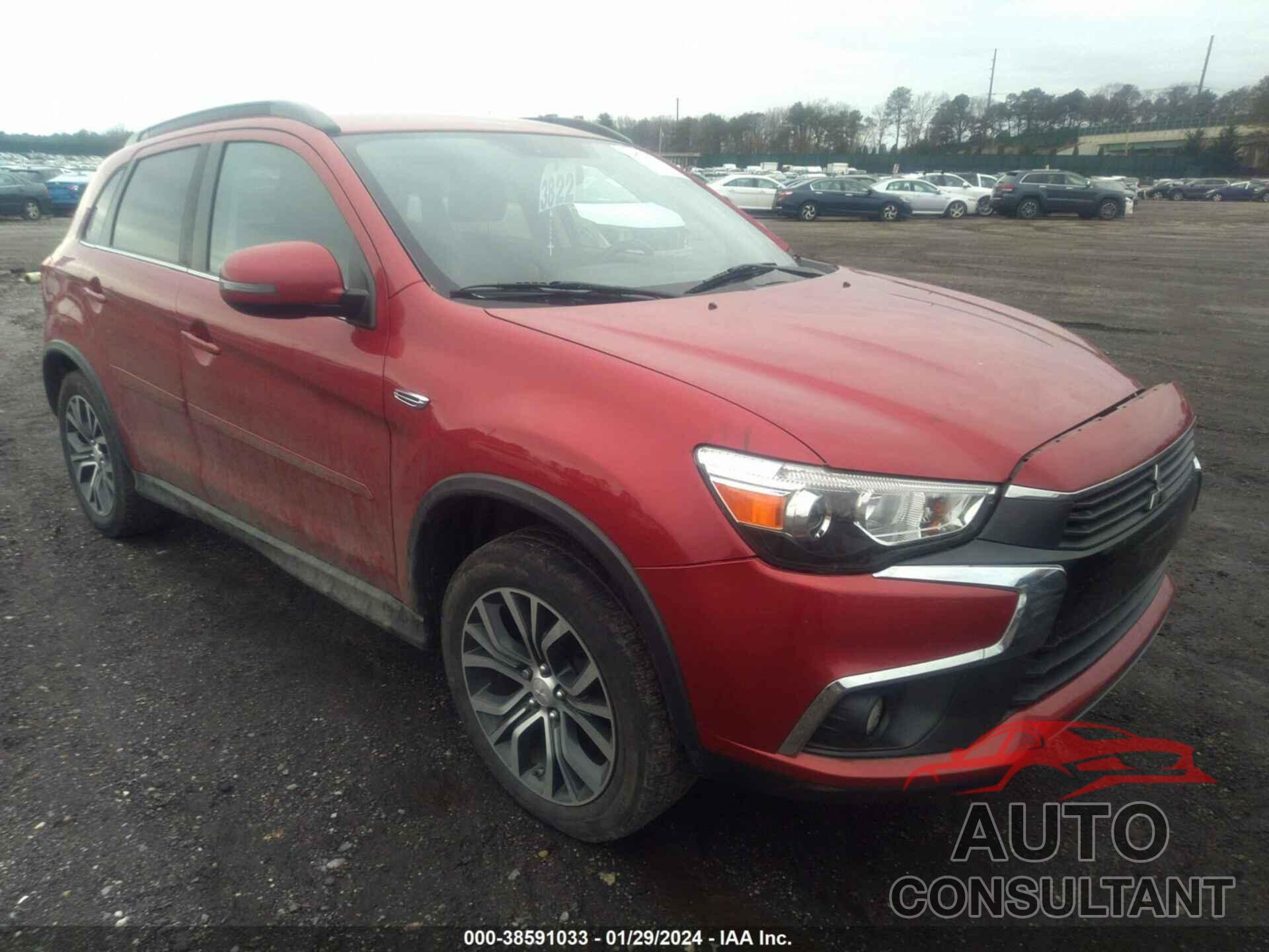 MITSUBISHI OUTLANDER SPORT 2016 - JA4AR4AWXGZ027338