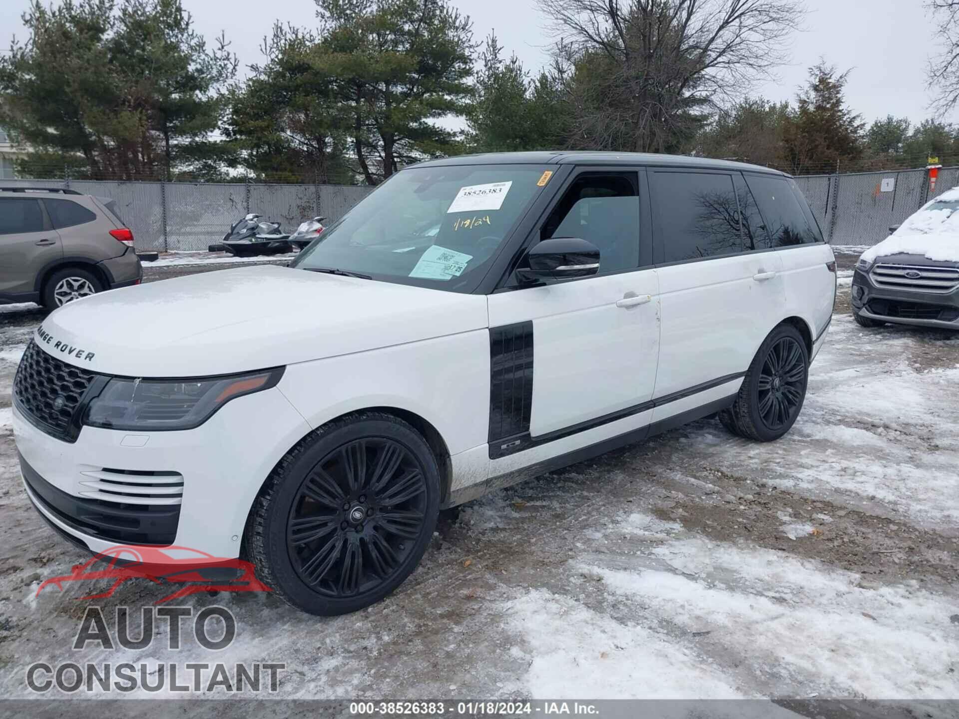 LAND ROVER RANGE ROVER 2020 - SALGS5SE6LA415099