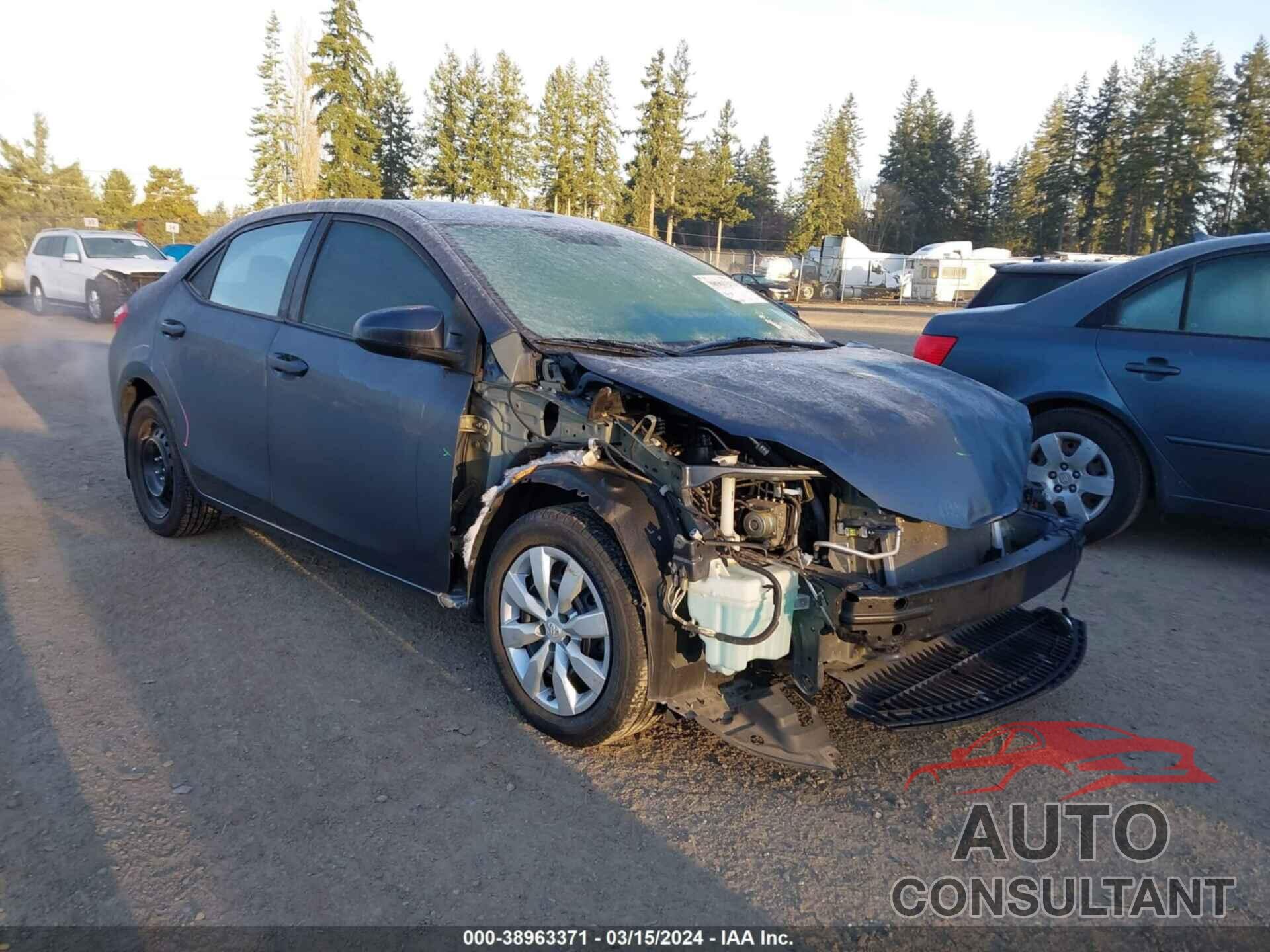 TOYOTA COROLLA 2016 - 2T1BURHE2GC629700