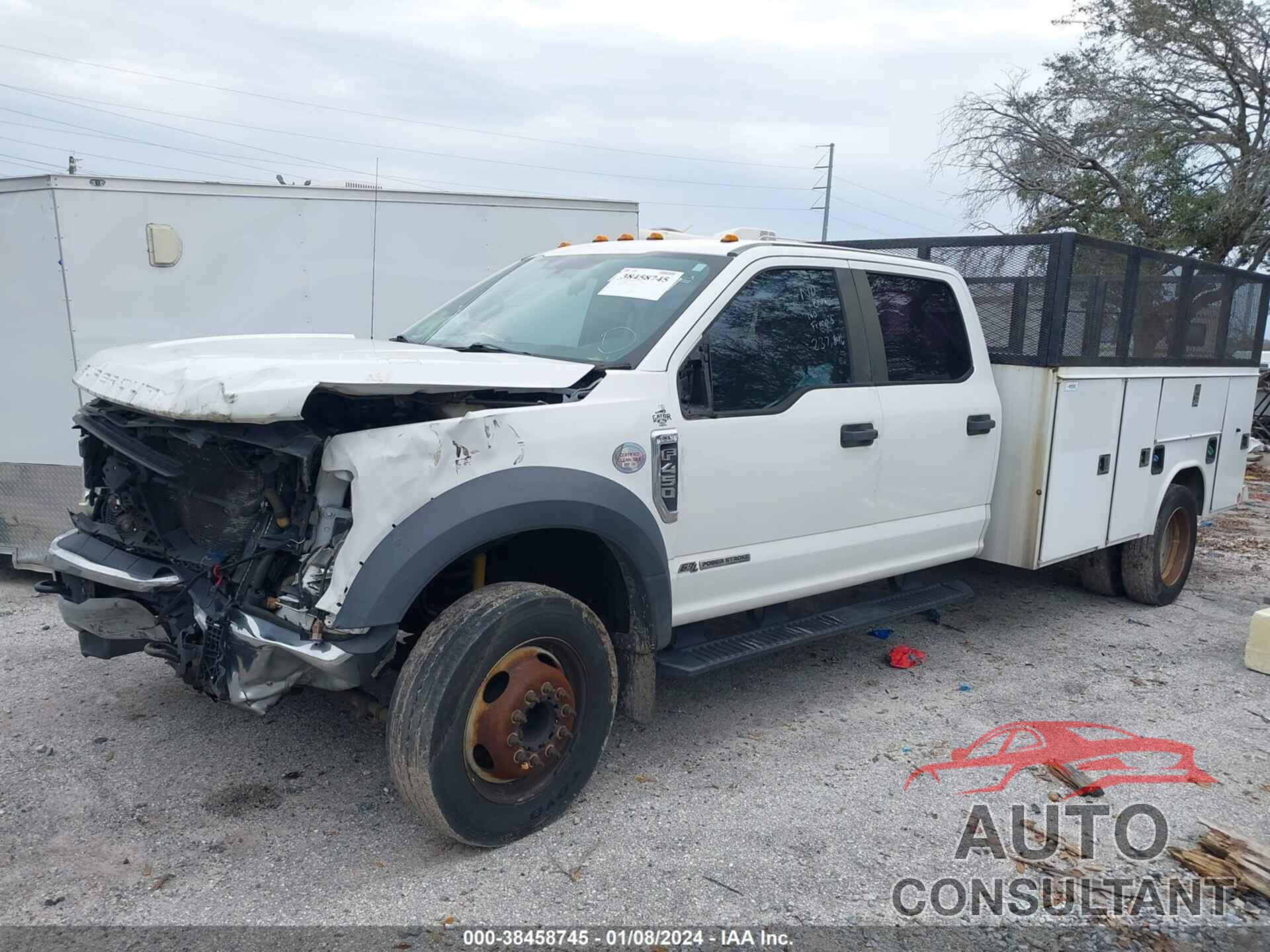 FORD F450 2017 - 1FD0W4GT8HED60634