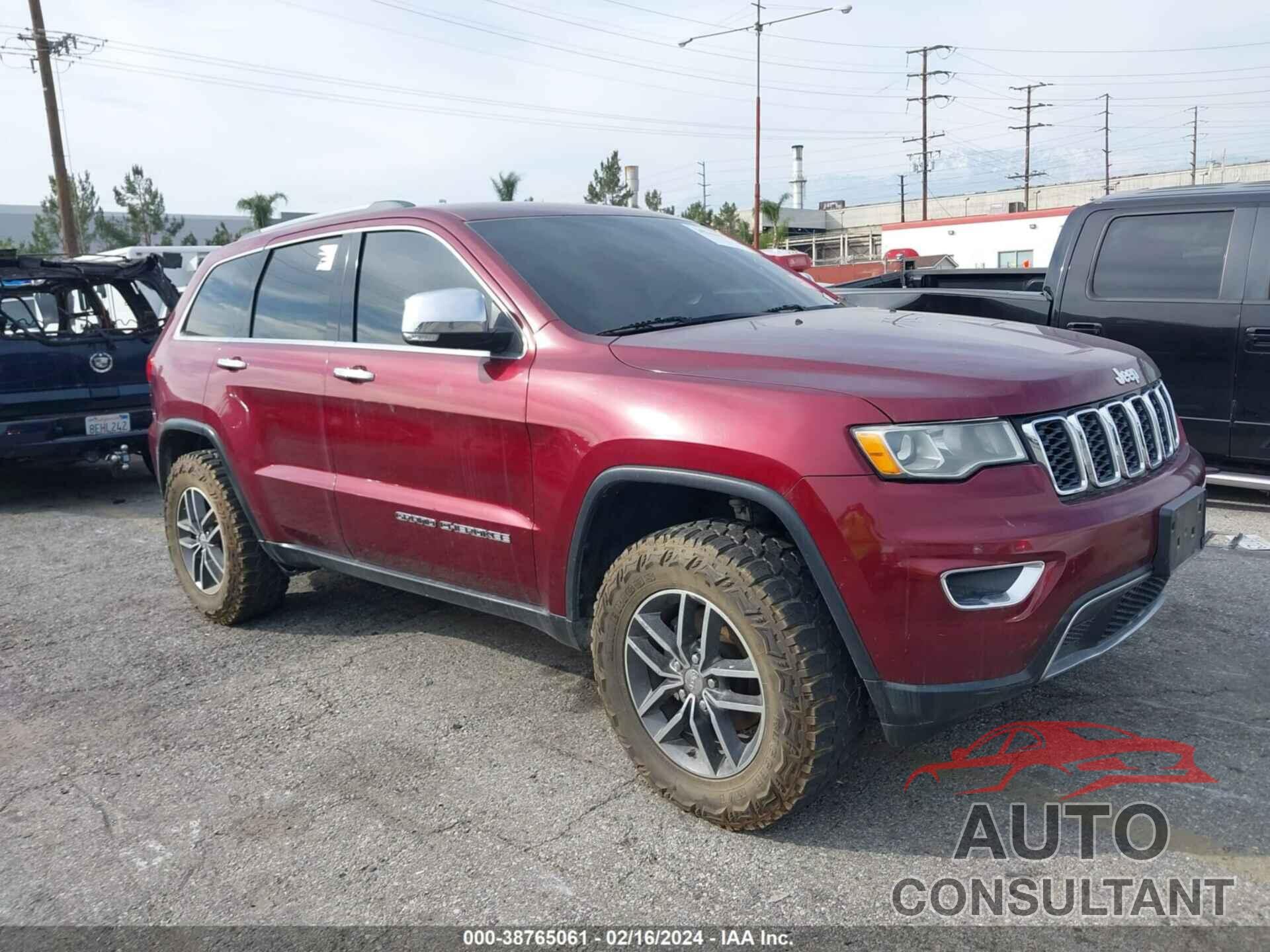 JEEP GRAND CHEROKEE 2017 - 1C4RJEBG5HC793382