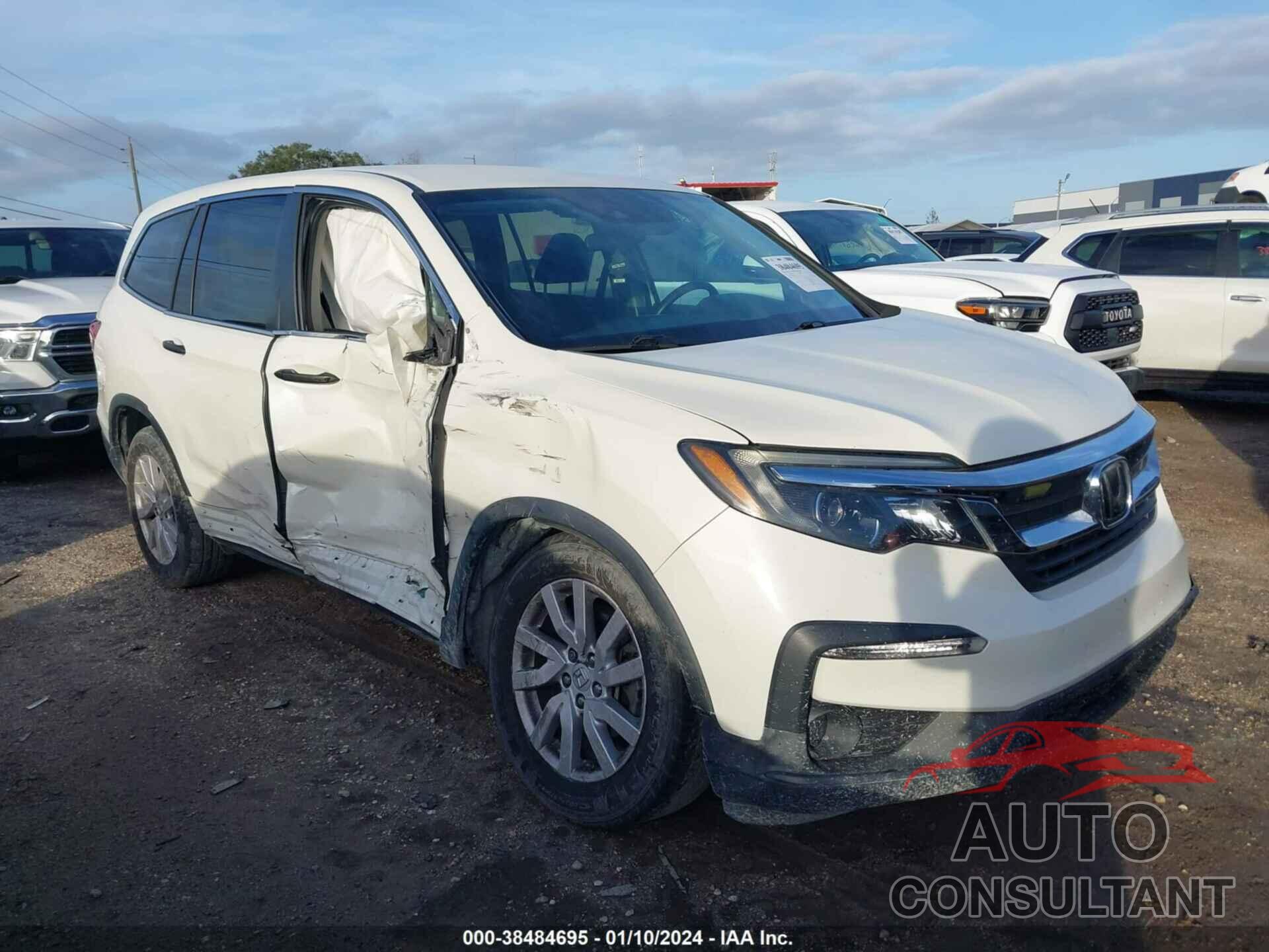 HONDA PILOT 2019 - 5FNYF5H19KB030923