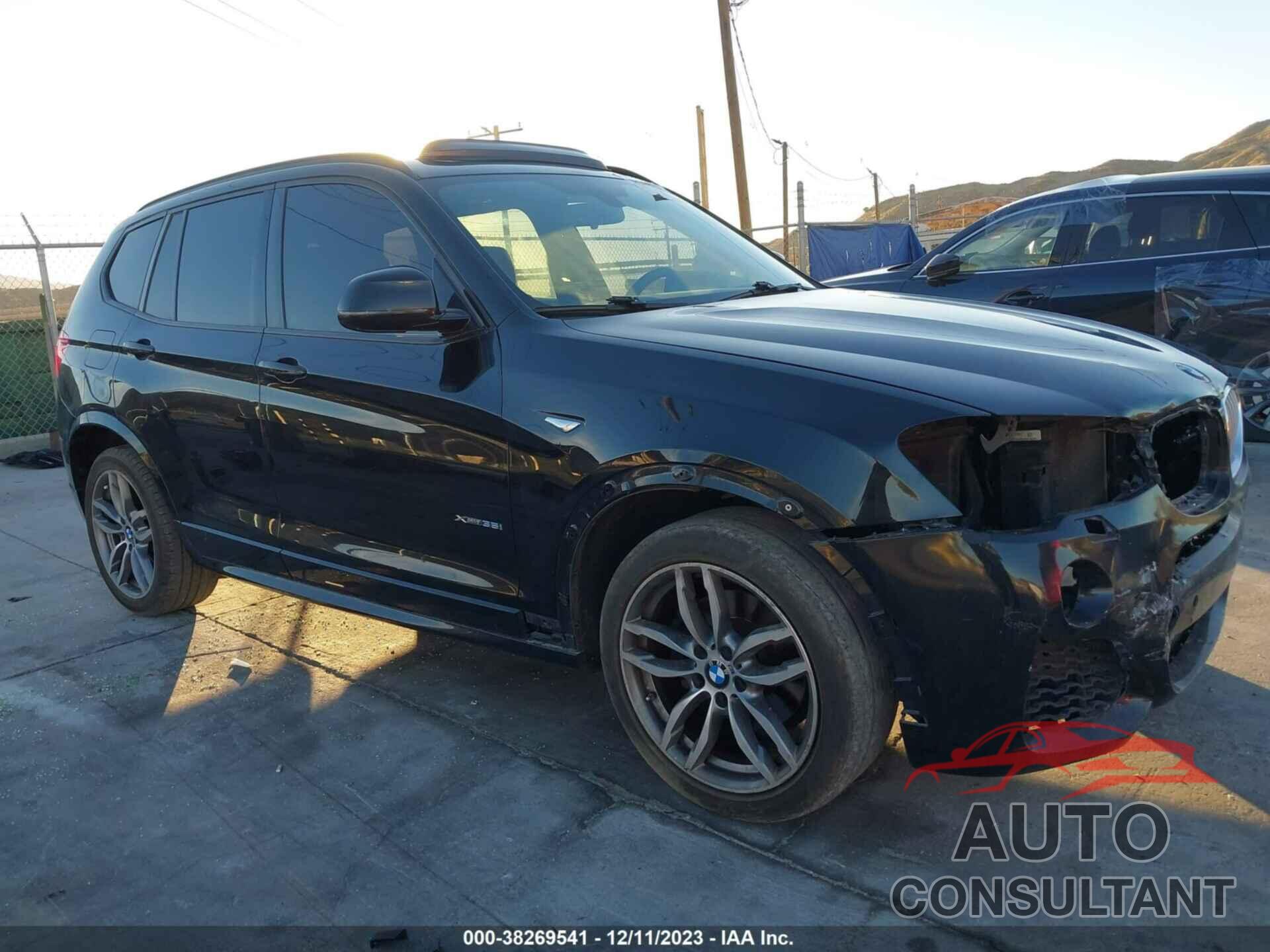 BMW X3 2016 - 5UXWX7C52G0R18301