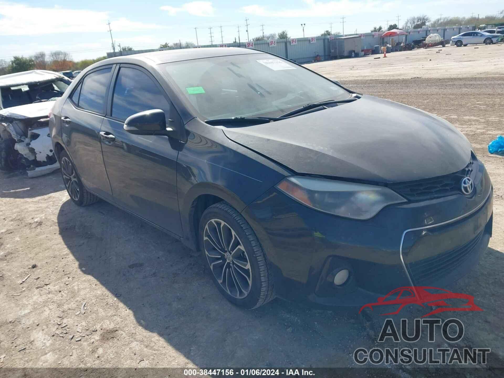 TOYOTA COROLLA 2016 - 5YFBURHE2GP380878
