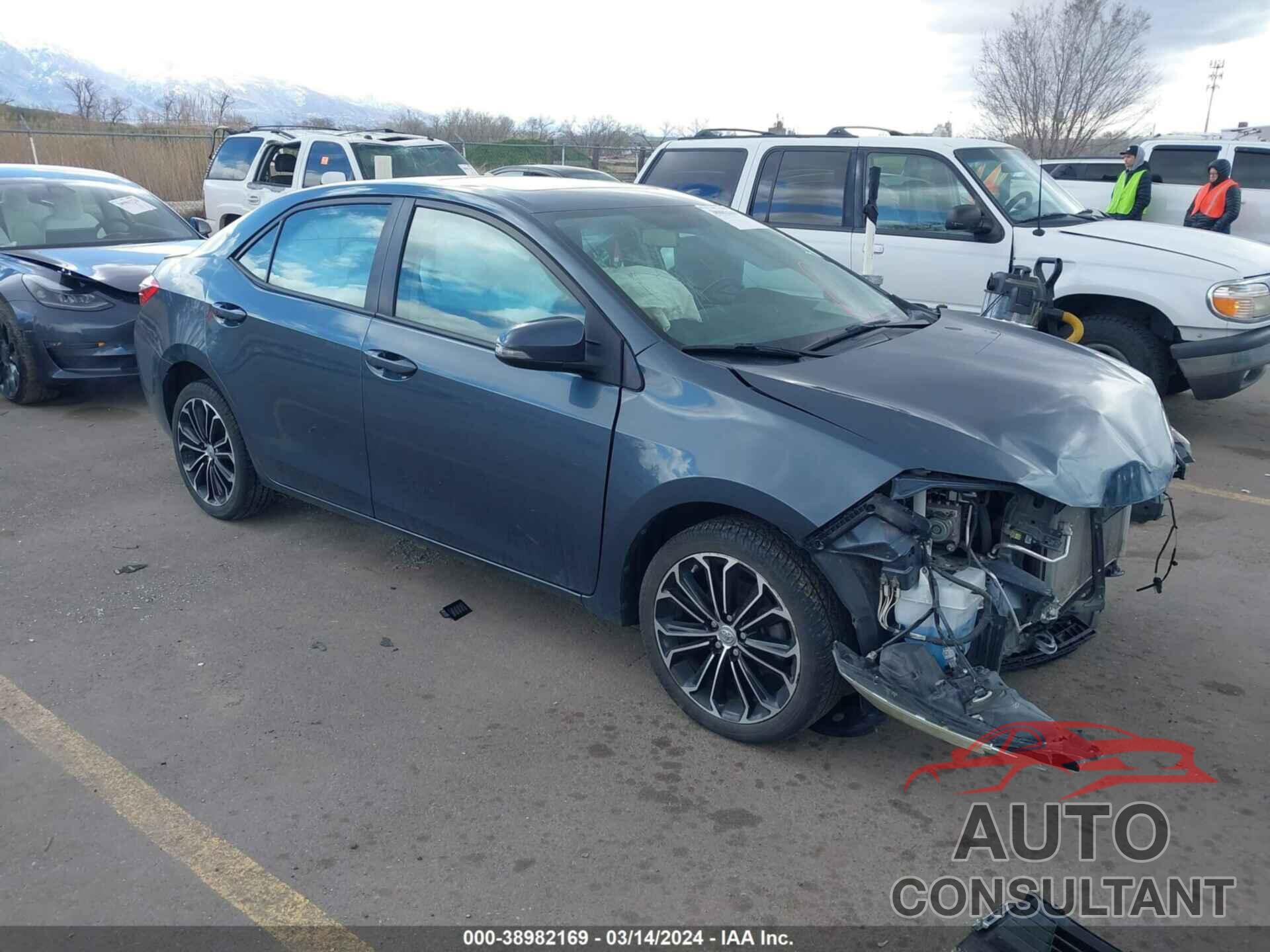 TOYOTA COROLLA 2016 - 2T1BURHE7GC571826