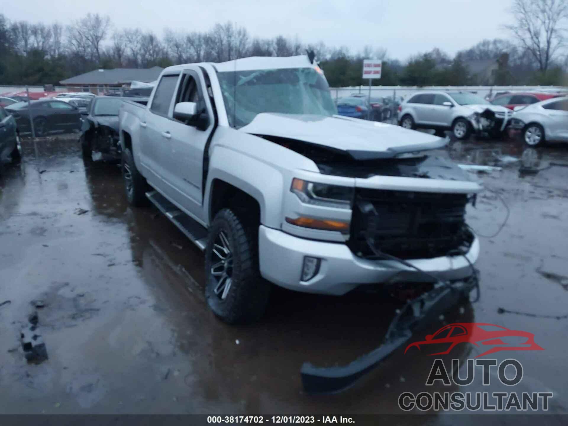 CHEVROLET SILVERADO 1500 2017 - 3GCUKREC2HG178082
