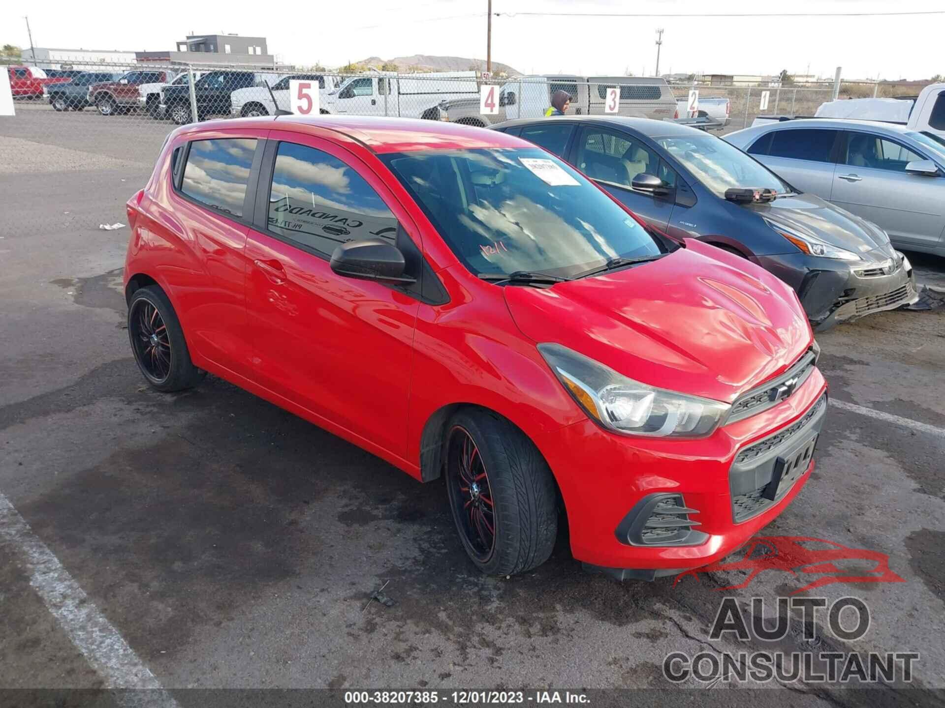 CHEVROLET SPARK 2016 - KL8CB6SA1GC568307