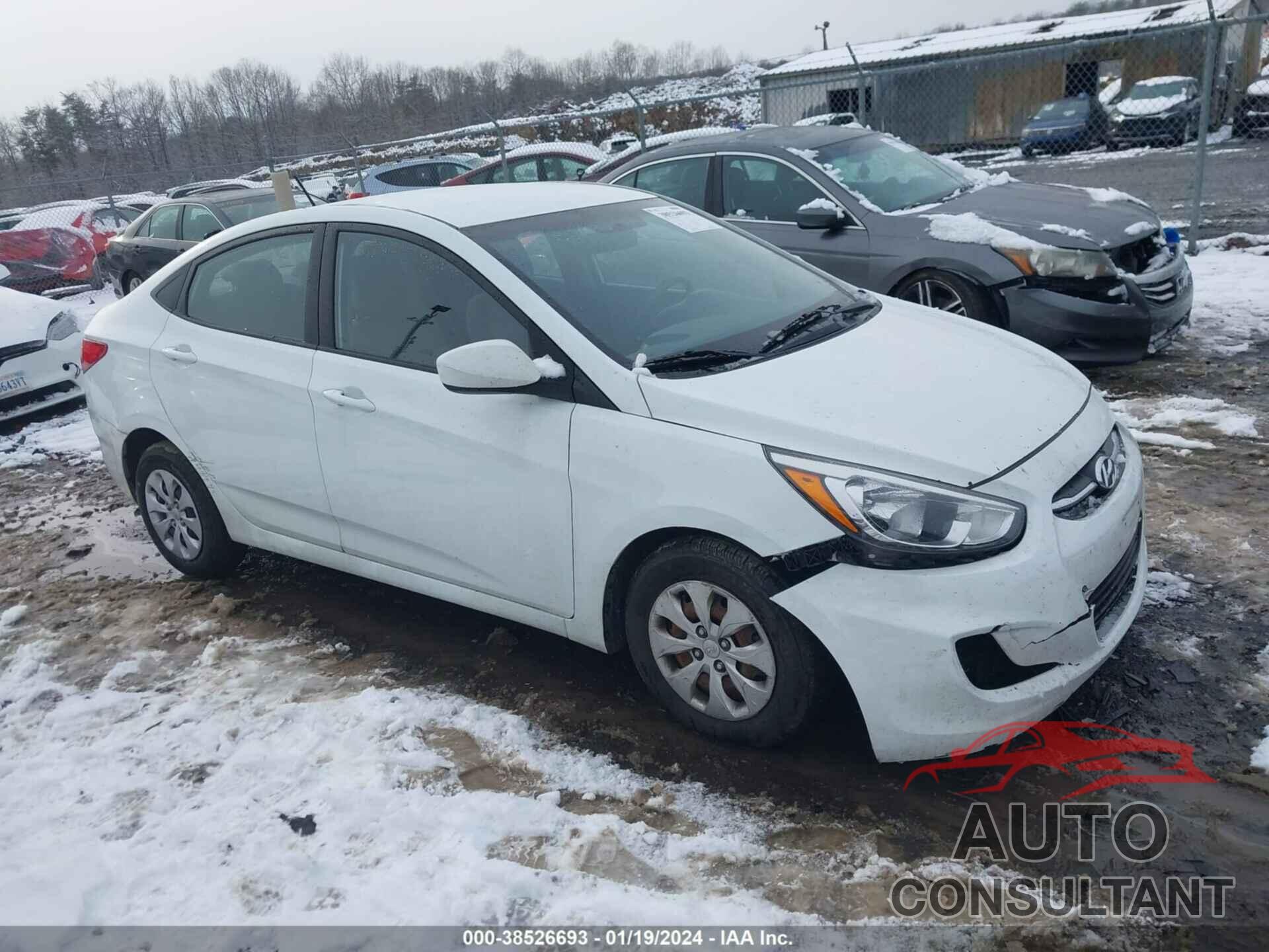 HYUNDAI ACCENT 2016 - KMHCT4AE9GU021272