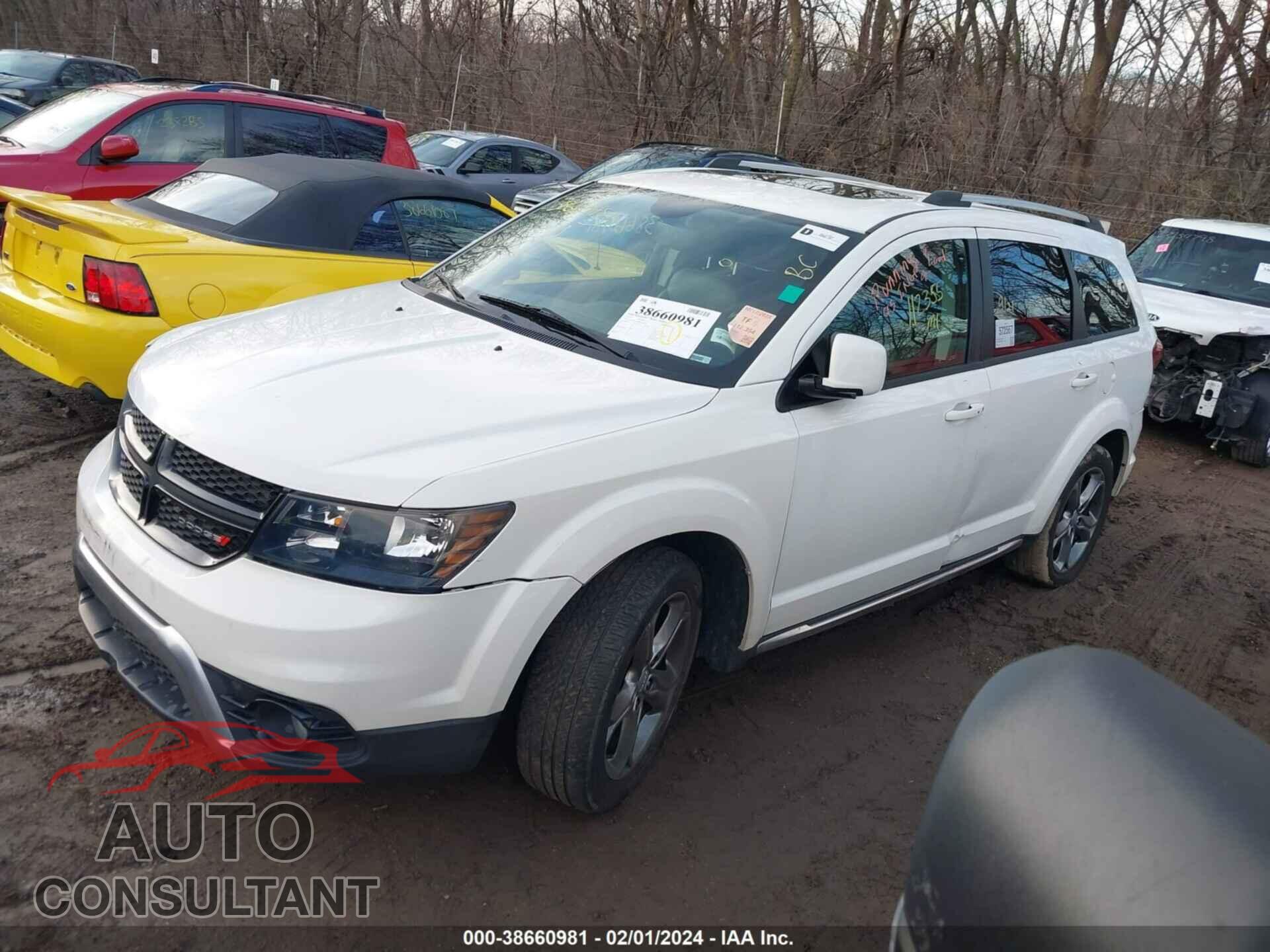DODGE JOURNEY 2017 - 3C4PDCGB4HT564101