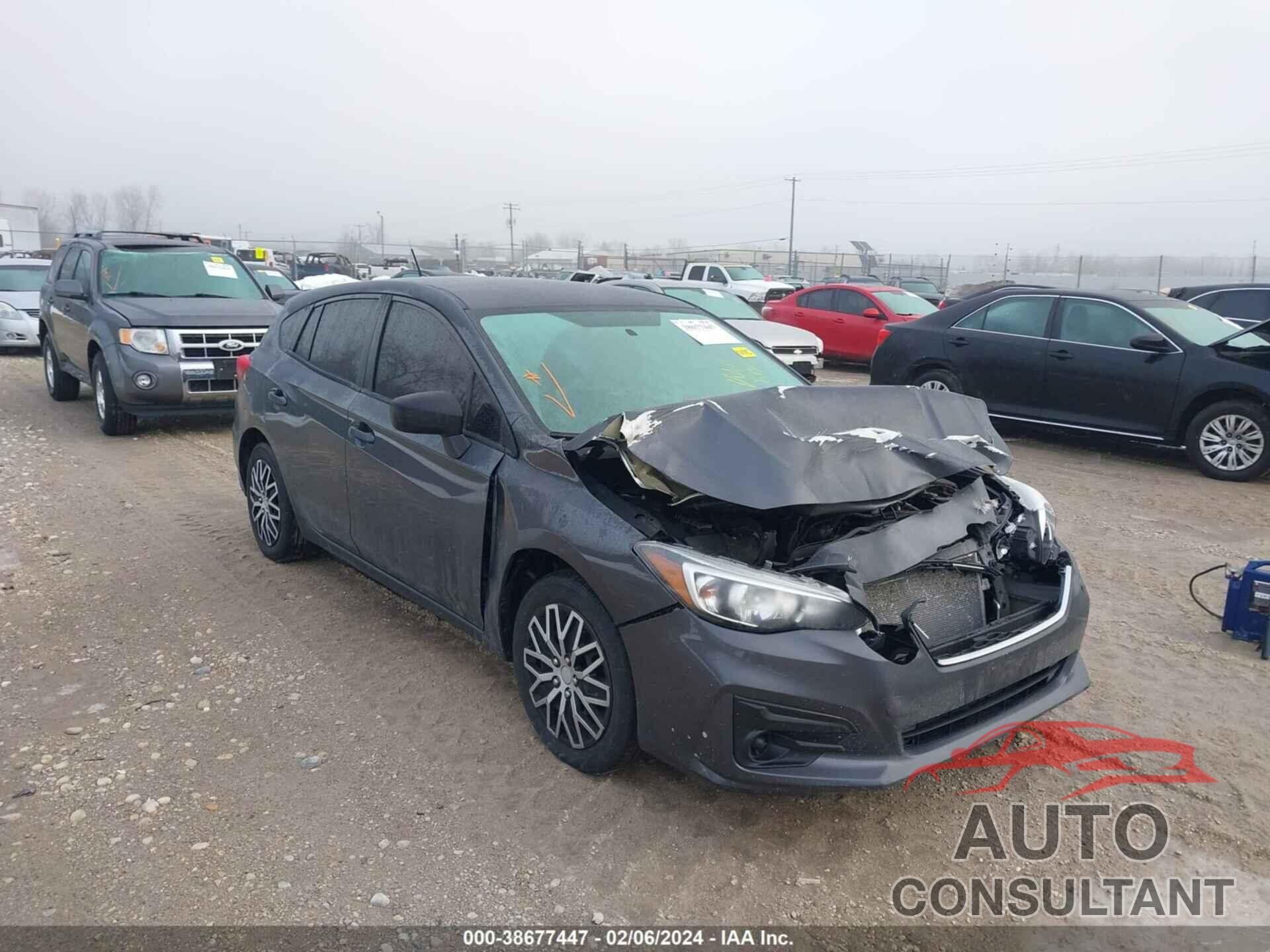 SUBARU IMPREZA 2019 - 4S3GTAA67K1727115