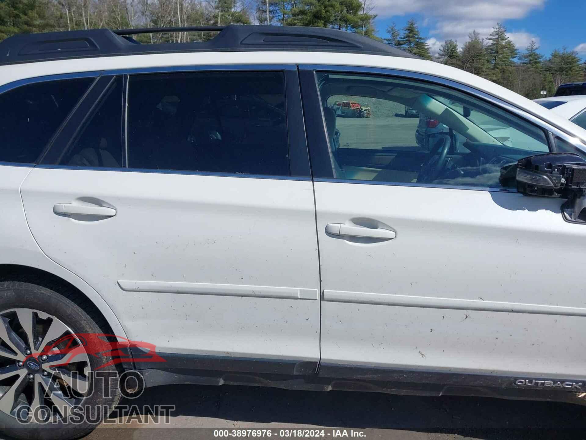 SUBARU OUTBACK 2017 - 4S4BSANC0H3309761