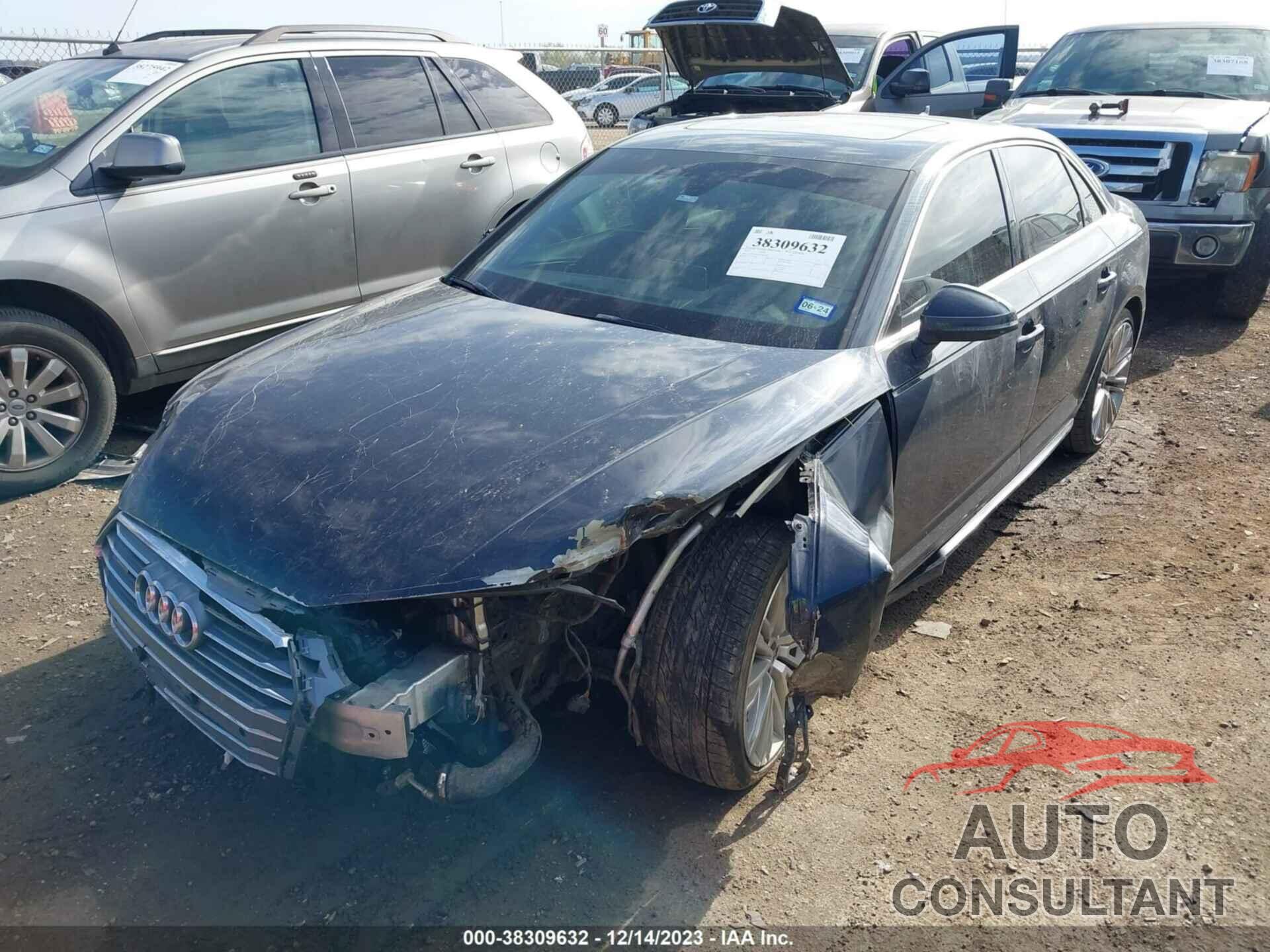 AUDI A4 2017 - WAUFNAF44HN018301