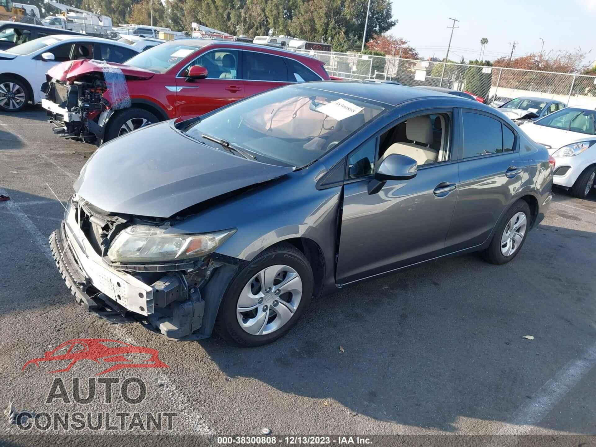 HONDA CIVIC 2013 - 19XFB2F56DE228133