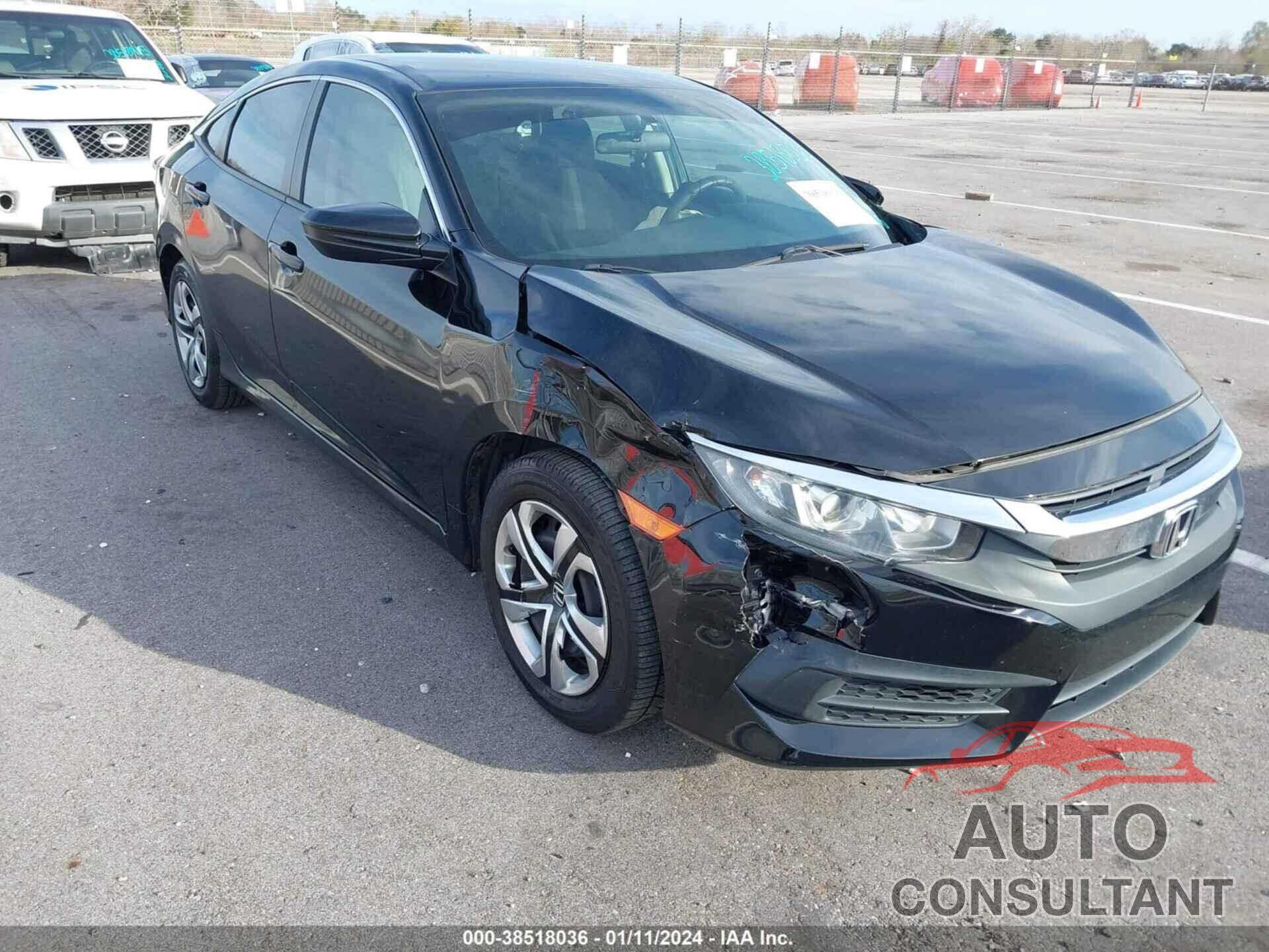 HONDA CIVIC 2018 - 2HGFC2F54JH509412