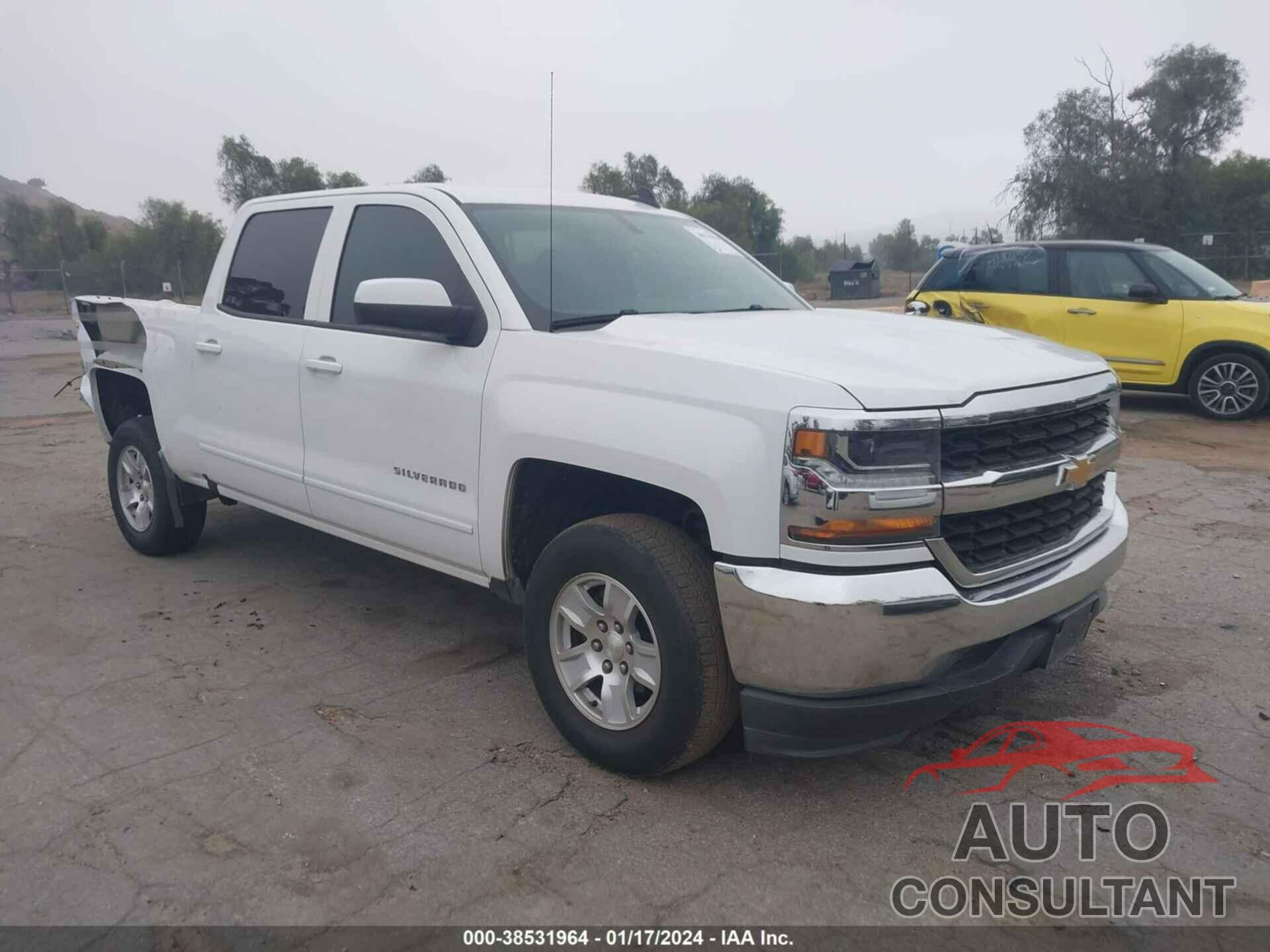 CHEVROLET SILVERADO 1500 2018 - 3GCPCREH3JG348140