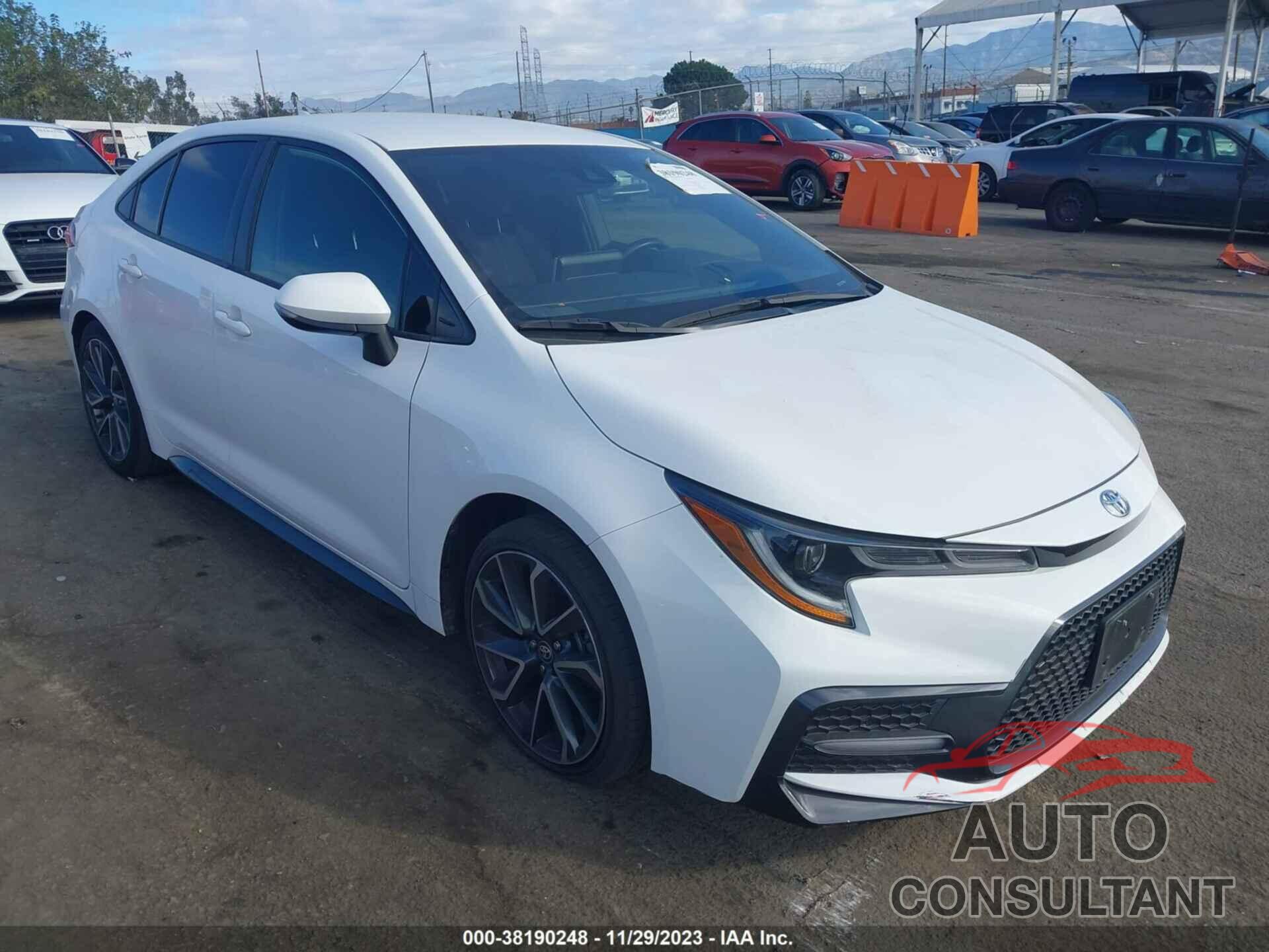 TOYOTA COROLLA 2020 - JTDS4RCE7LJ044228