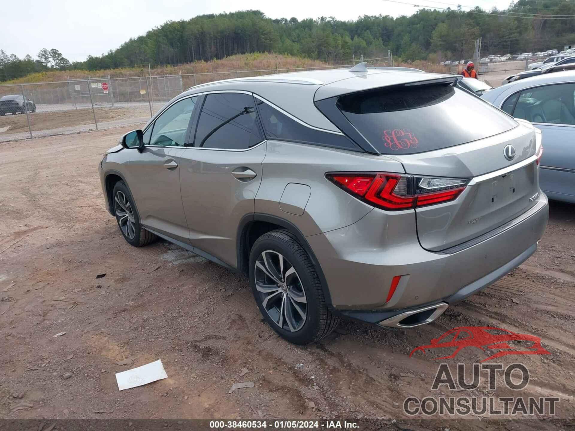 LEXUS RX 350 2017 - 2T2ZZMCA0HC054596