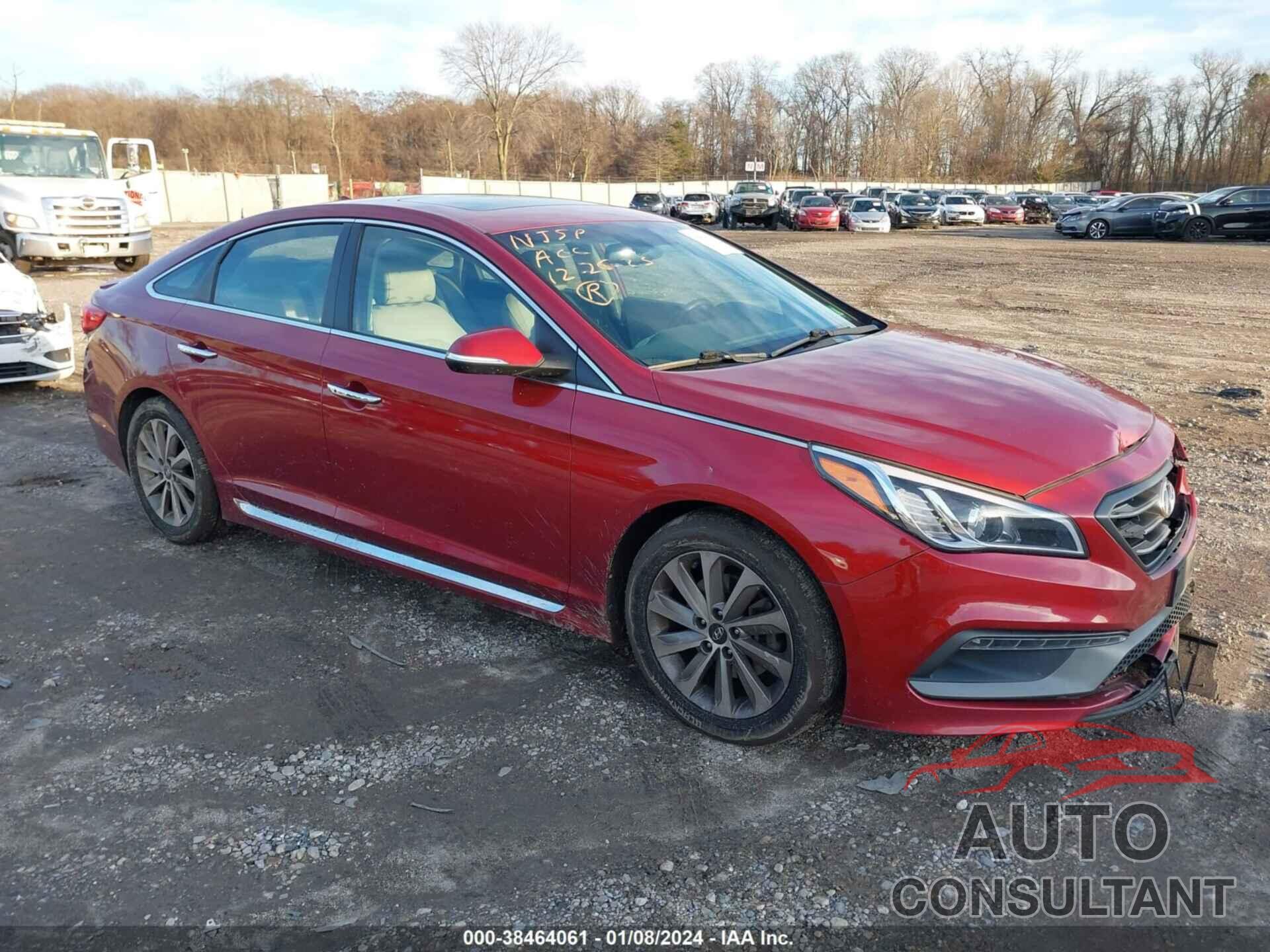 HYUNDAI SONATA 2016 - 5NPE34AF8GH399843