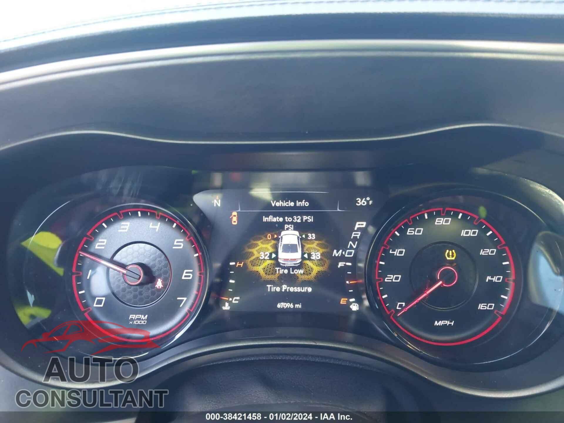 DODGE CHARGER 2019 - 2C3CDXCTXKH696725