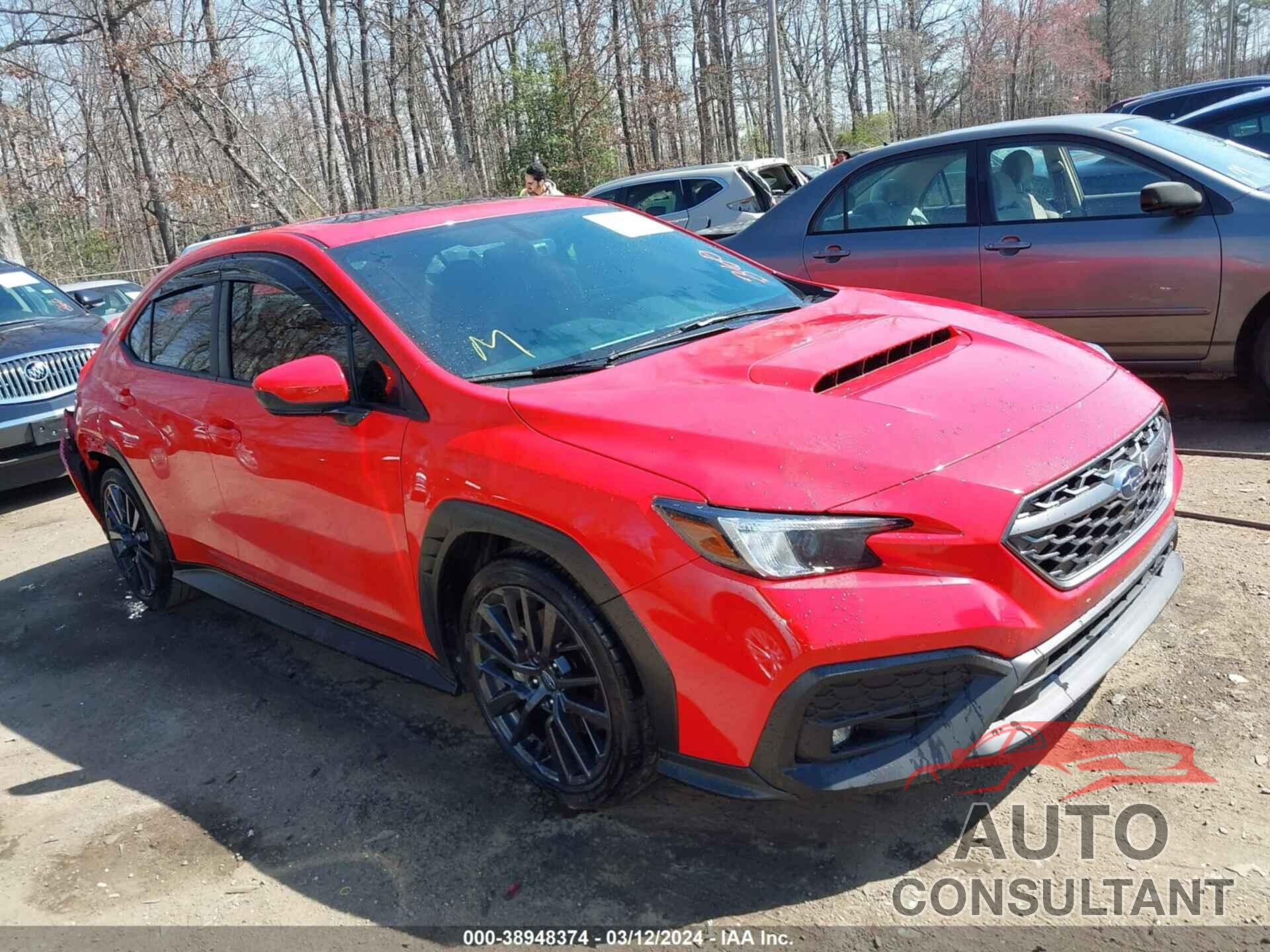 SUBARU WRX 2022 - JF1VBAF64N9029155