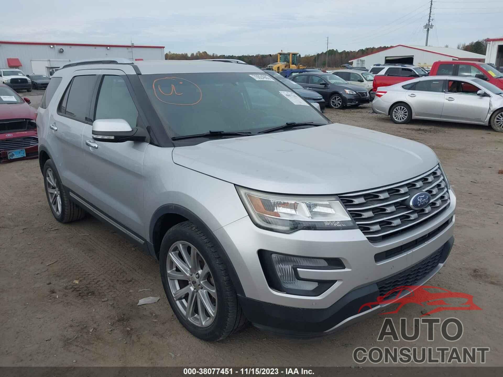 FORD EXPLORER 2017 - 1FM5K7F87HGB81957