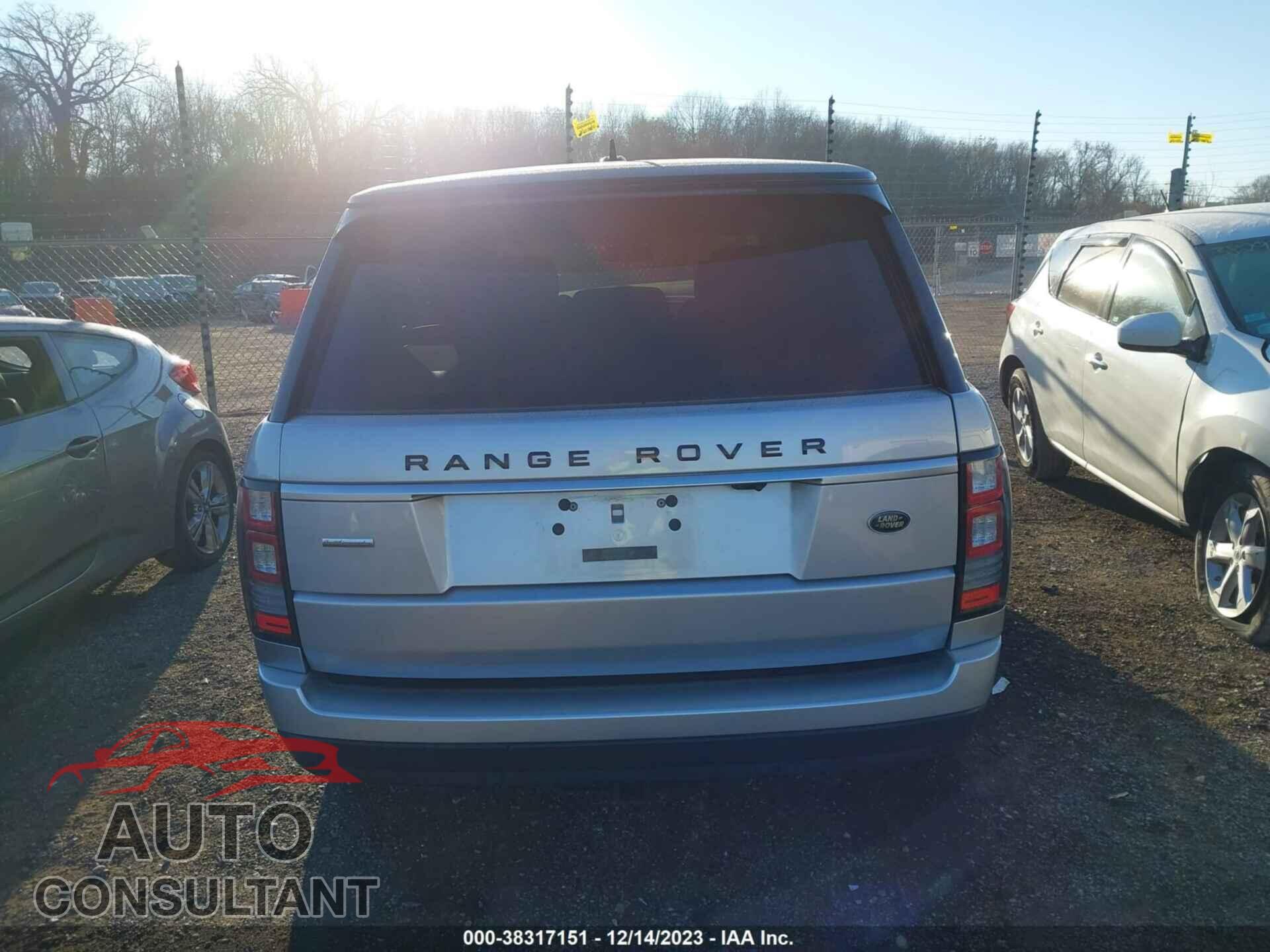 LAND ROVER RANGE ROVER 2016 - SALGV3EF6GA303876