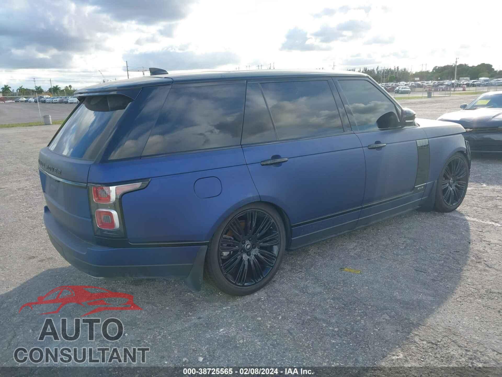 LAND ROVER RANGE ROVER 2020 - SALGS5SE2LA583421
