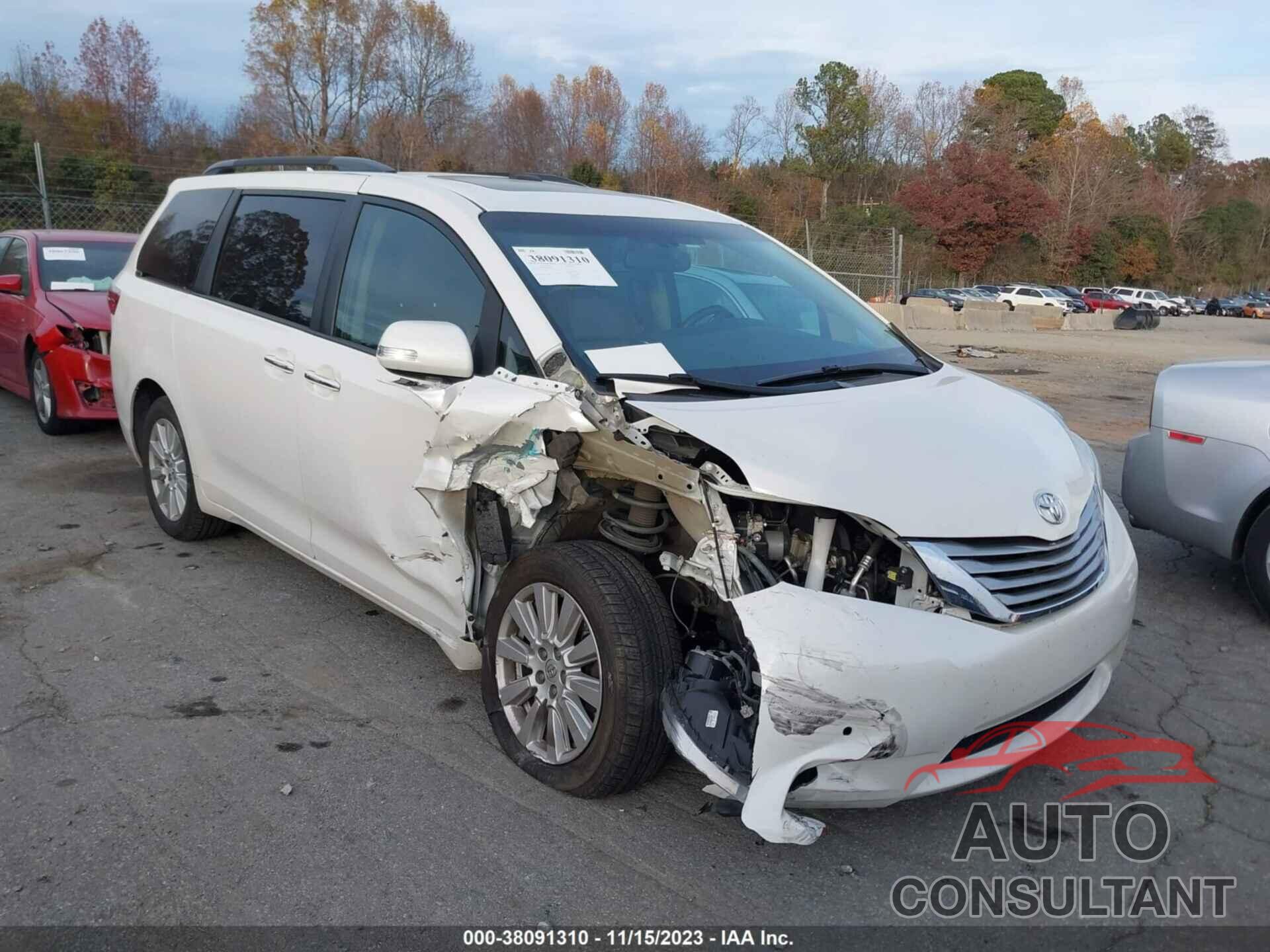 TOYOTA SIENNA 2017 - 5TDDZ3DC2HS183973