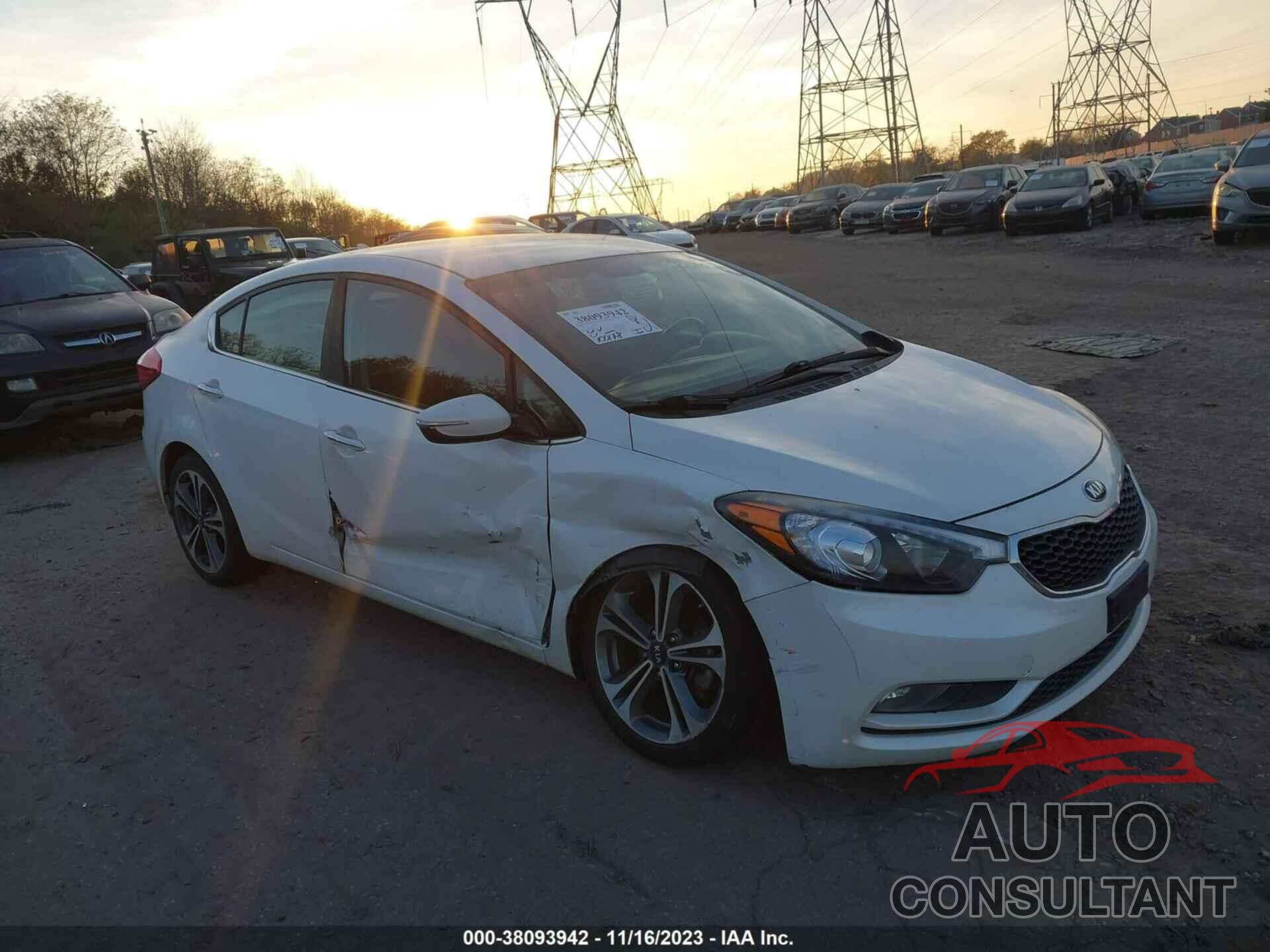 KIA FORTE 2016 - KNAFX4A84G5576816