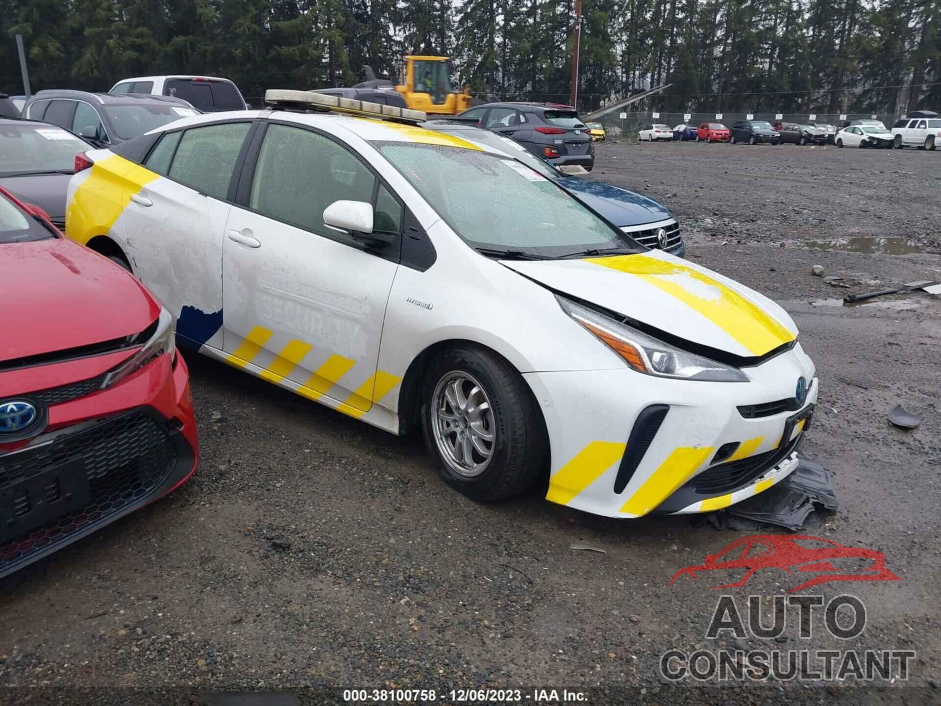 TOYOTA PRIUS 2021 - JTDKAMFU7M3135293