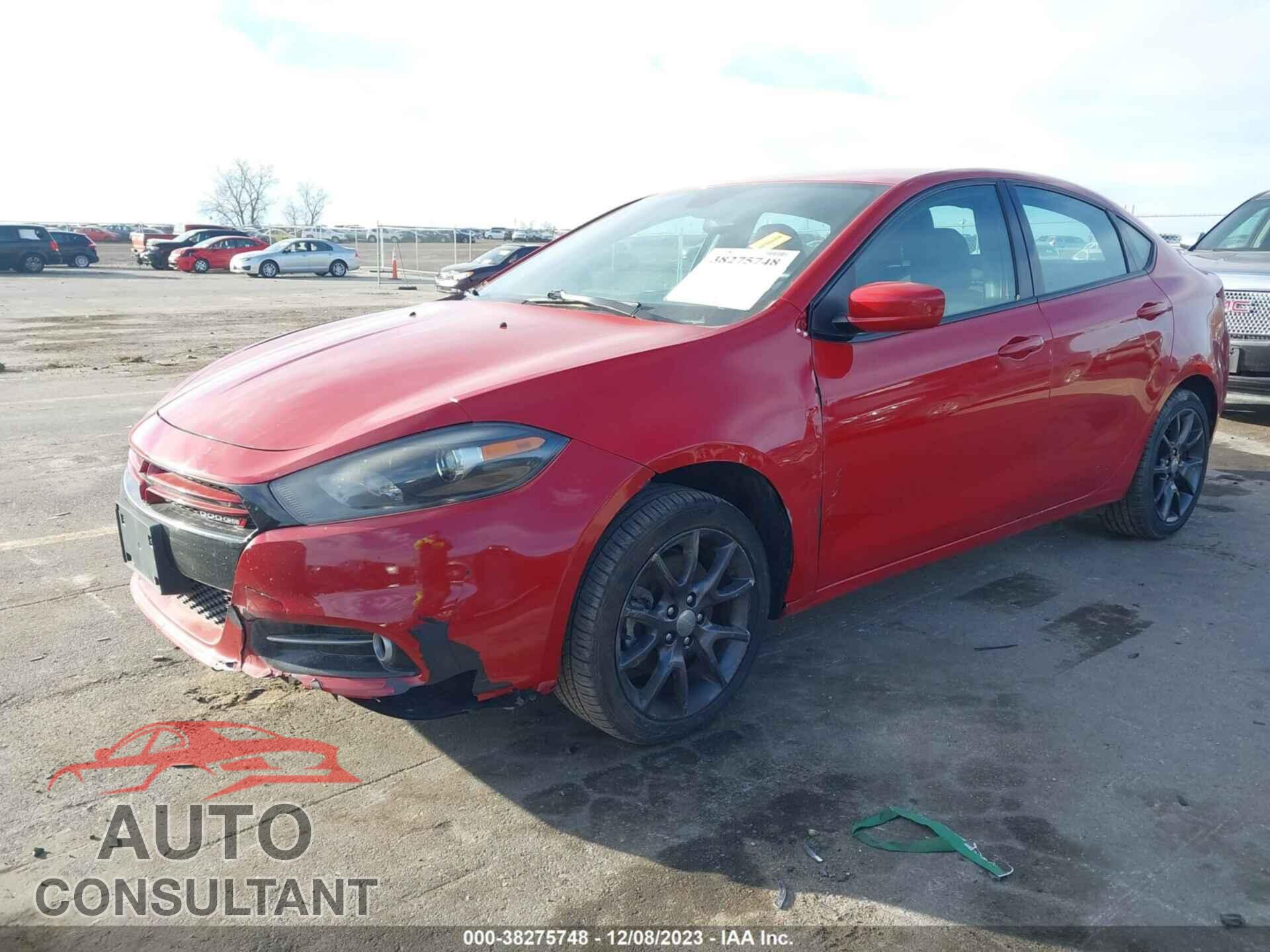 DODGE DART 2015 - 1C3CDFBBXFD403928