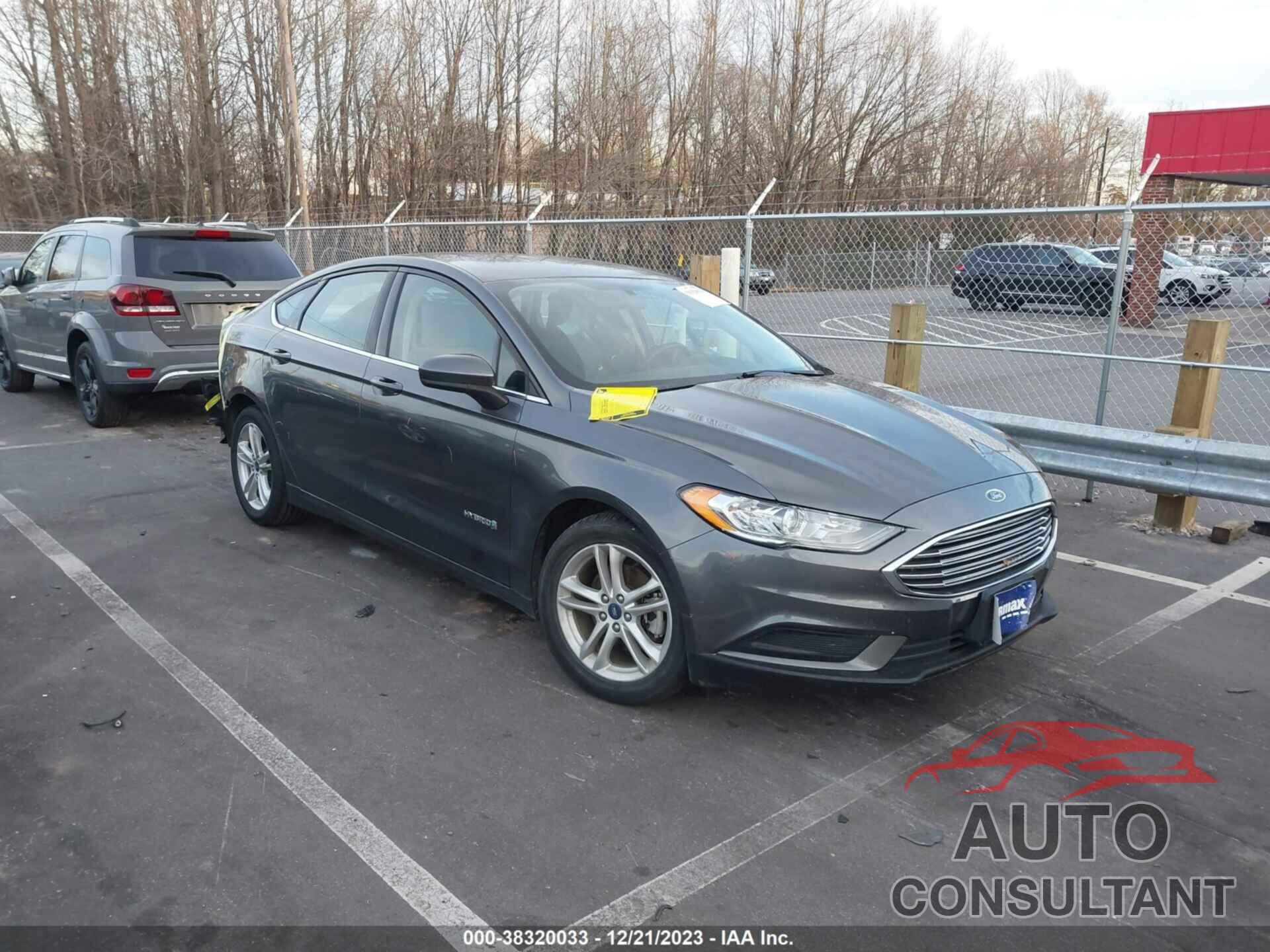 FORD FUSION HYBRID 2018 - 3FA6P0LU6JR235482