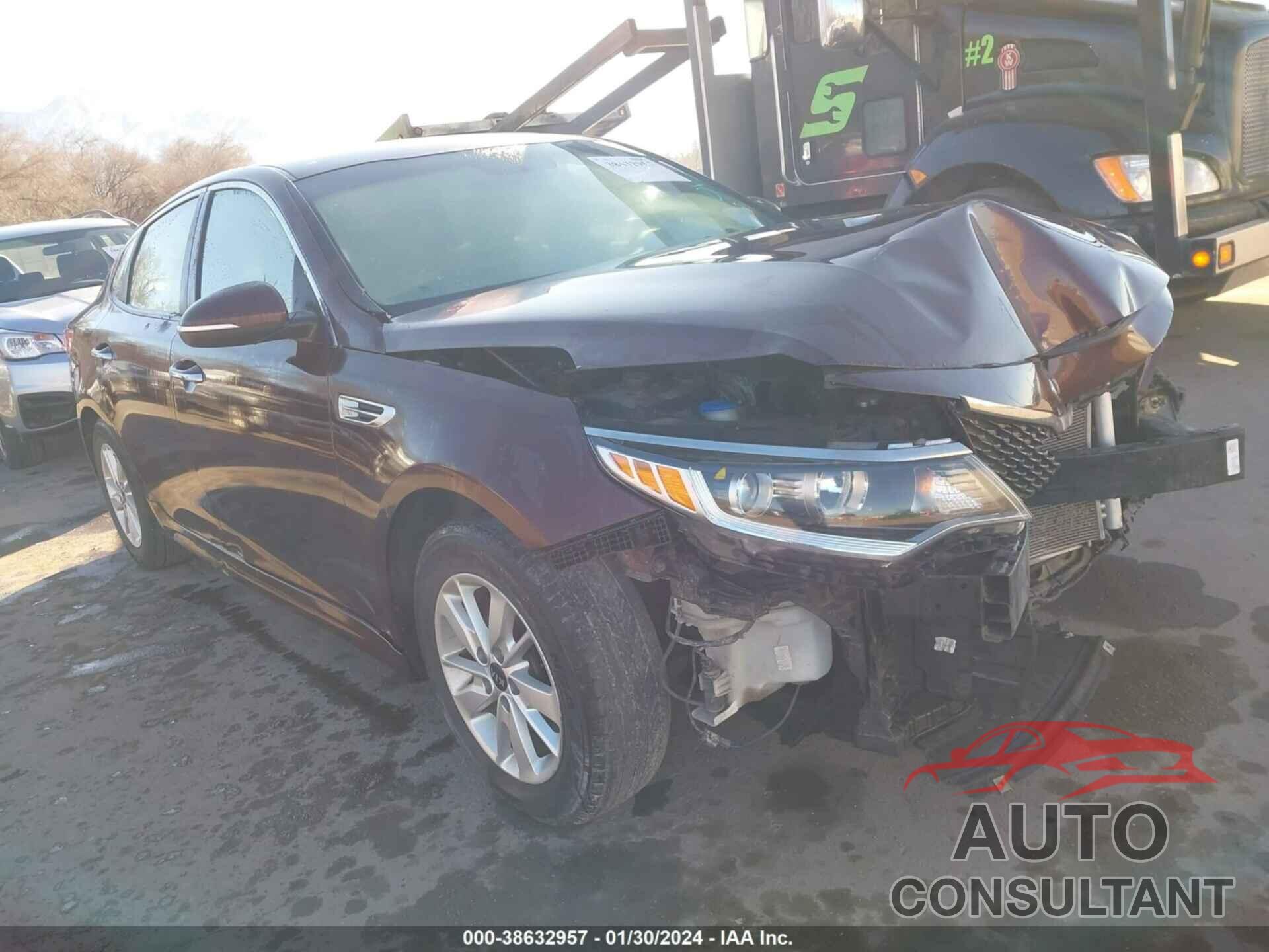 KIA OPTIMA 2016 - 5XXGT4L38GG108507