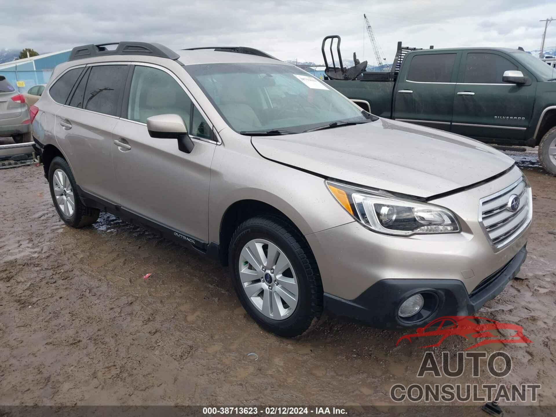 SUBARU OUTBACK 2017 - 4S4BSACCXH3246901