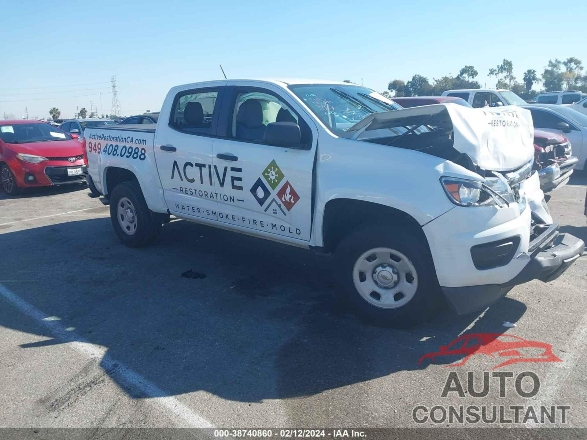 CHEVROLET COLORADO 2019 - 1GCGSBEN4K1235734