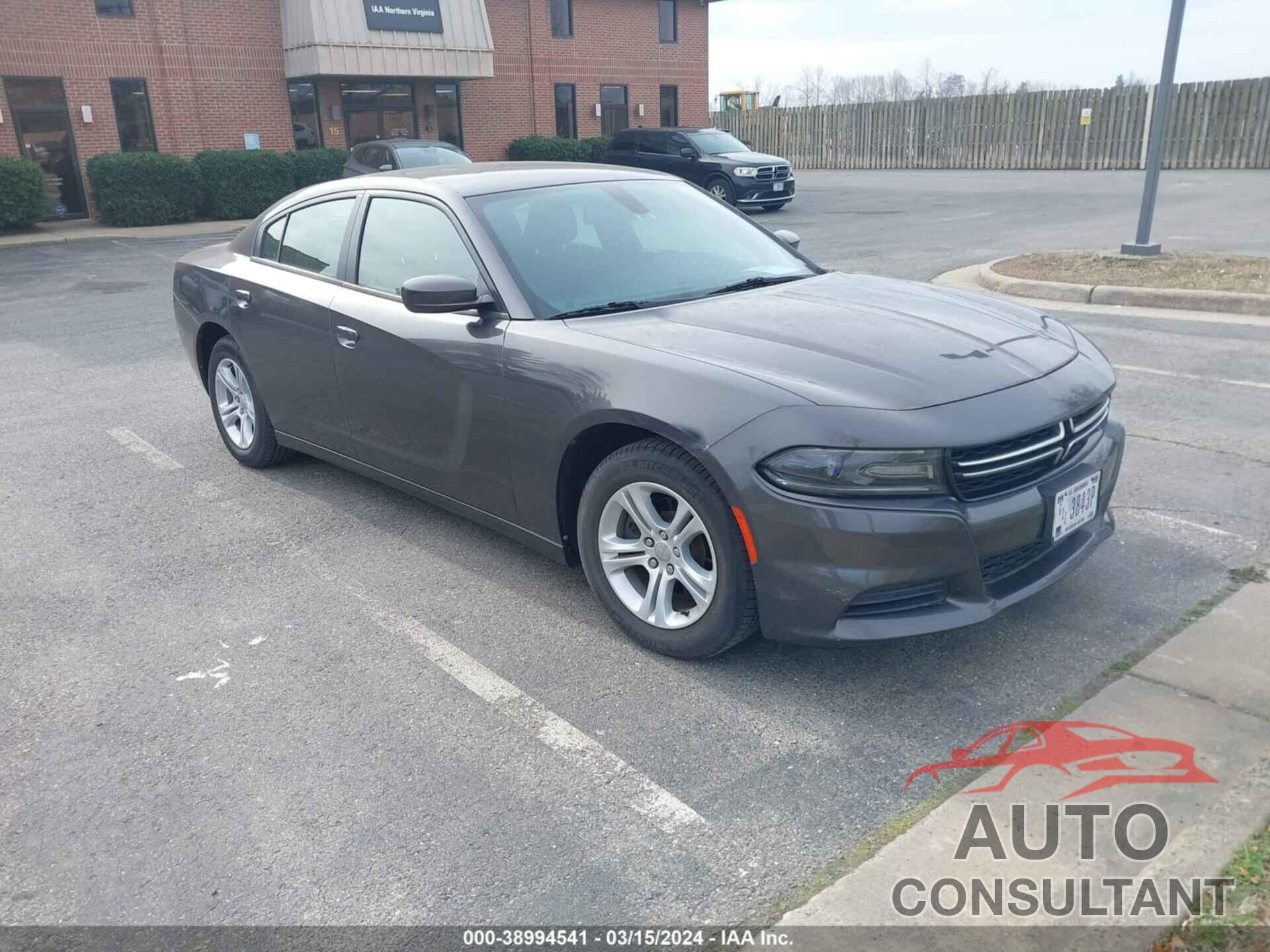 DODGE CHARGER 2016 - 2C3CDXBG5GH222306