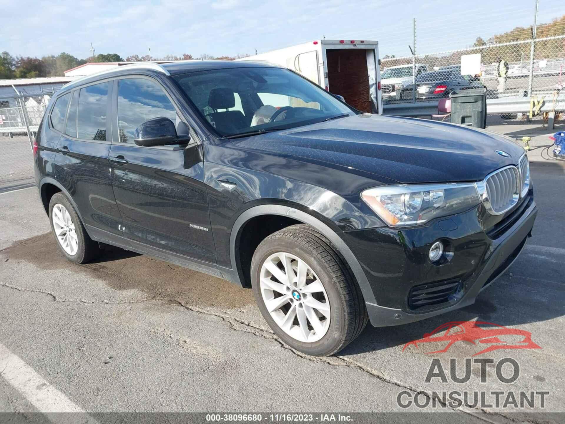 BMW X3 2017 - 5UXWX9C54H0D97761