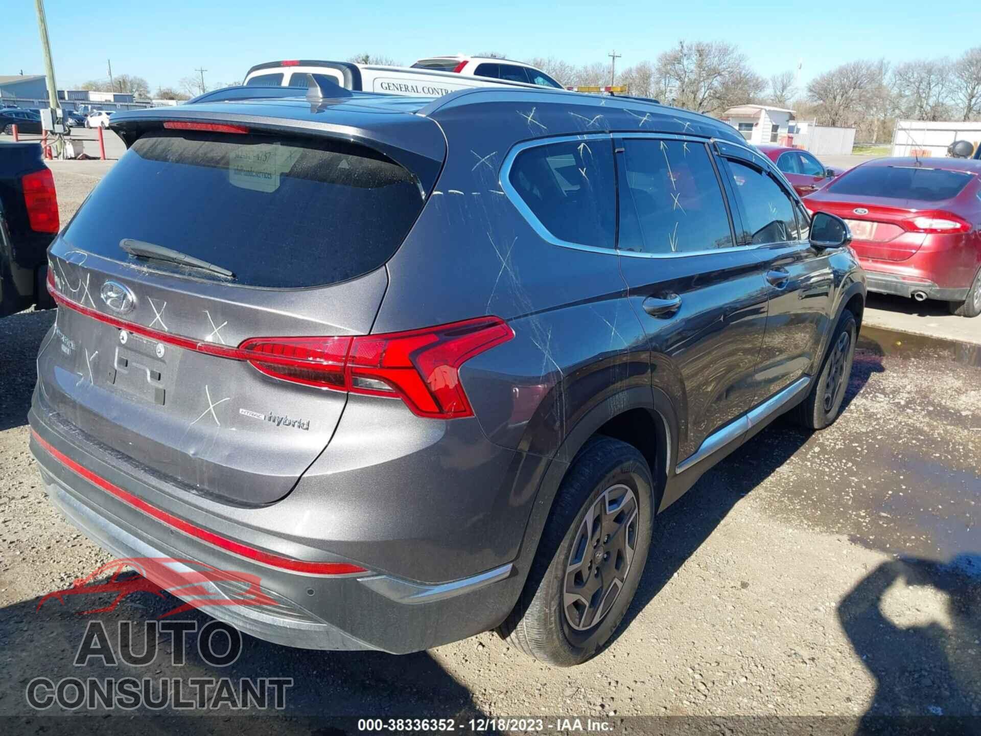HYUNDAI SANTA FE HYBRID 2022 - KM8S2DA12NU053473