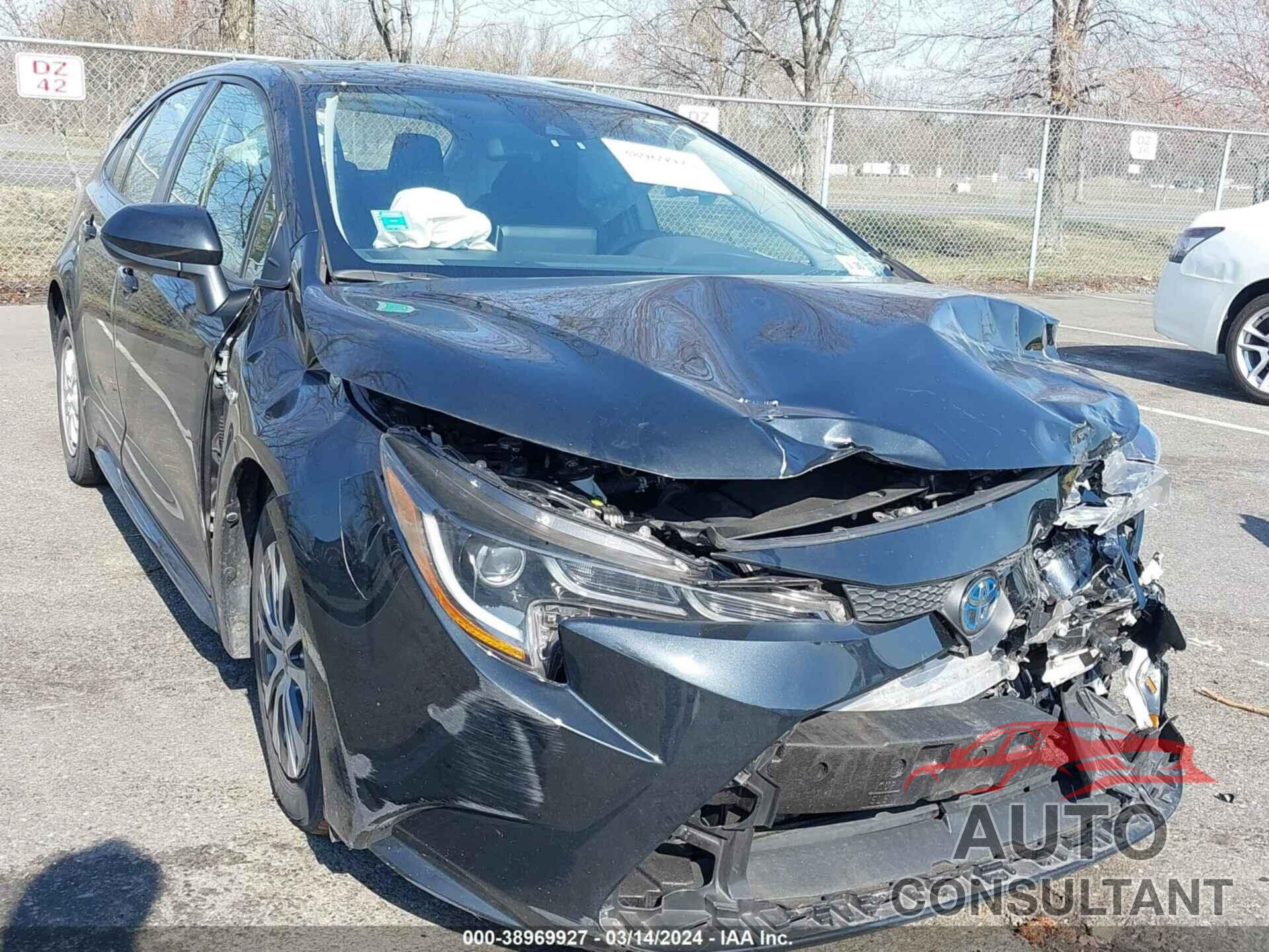 TOYOTA COROLLA 2021 - JTDEAMDE8MJ014731