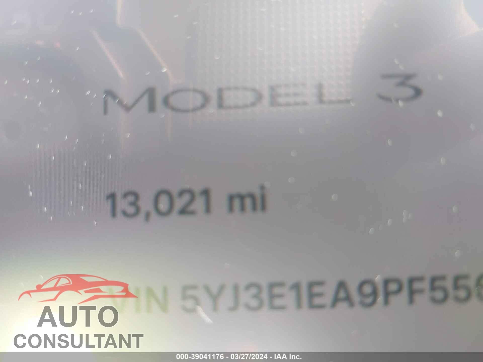 TESLA MODEL 3 2023 - 5YJ3E1EA9PF556745