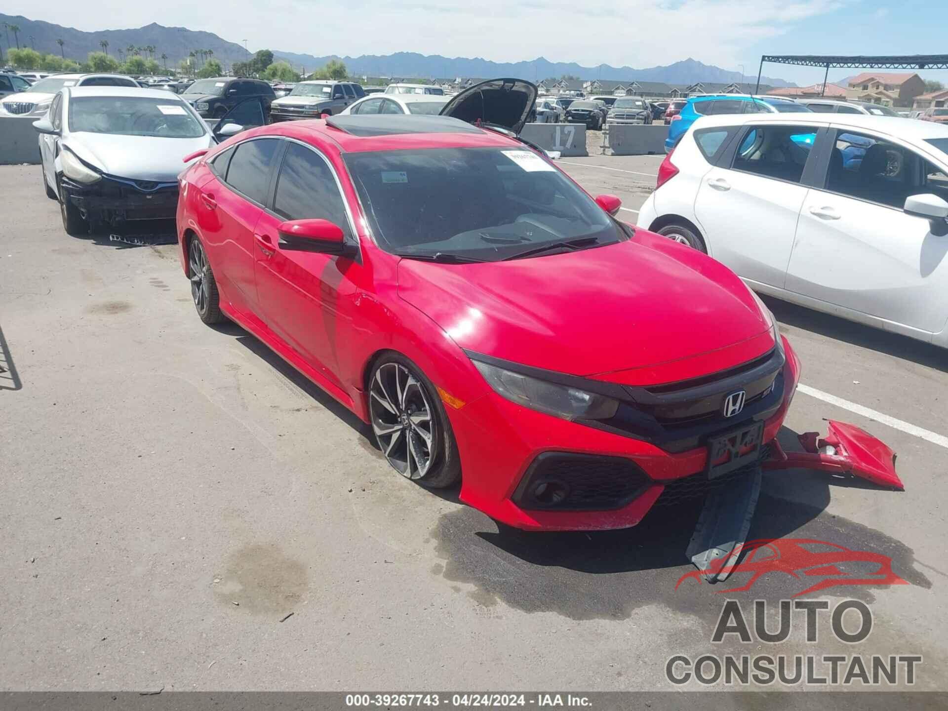 HONDA CIVIC 2018 - 2HGFC1E53JH700444