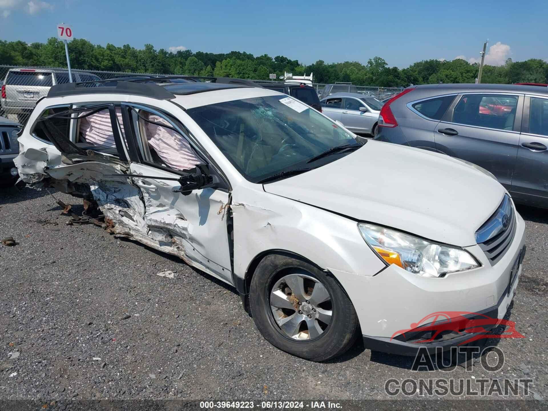 SUBARU OUTBACK 2011 - 4S4BRDKC5B2410356