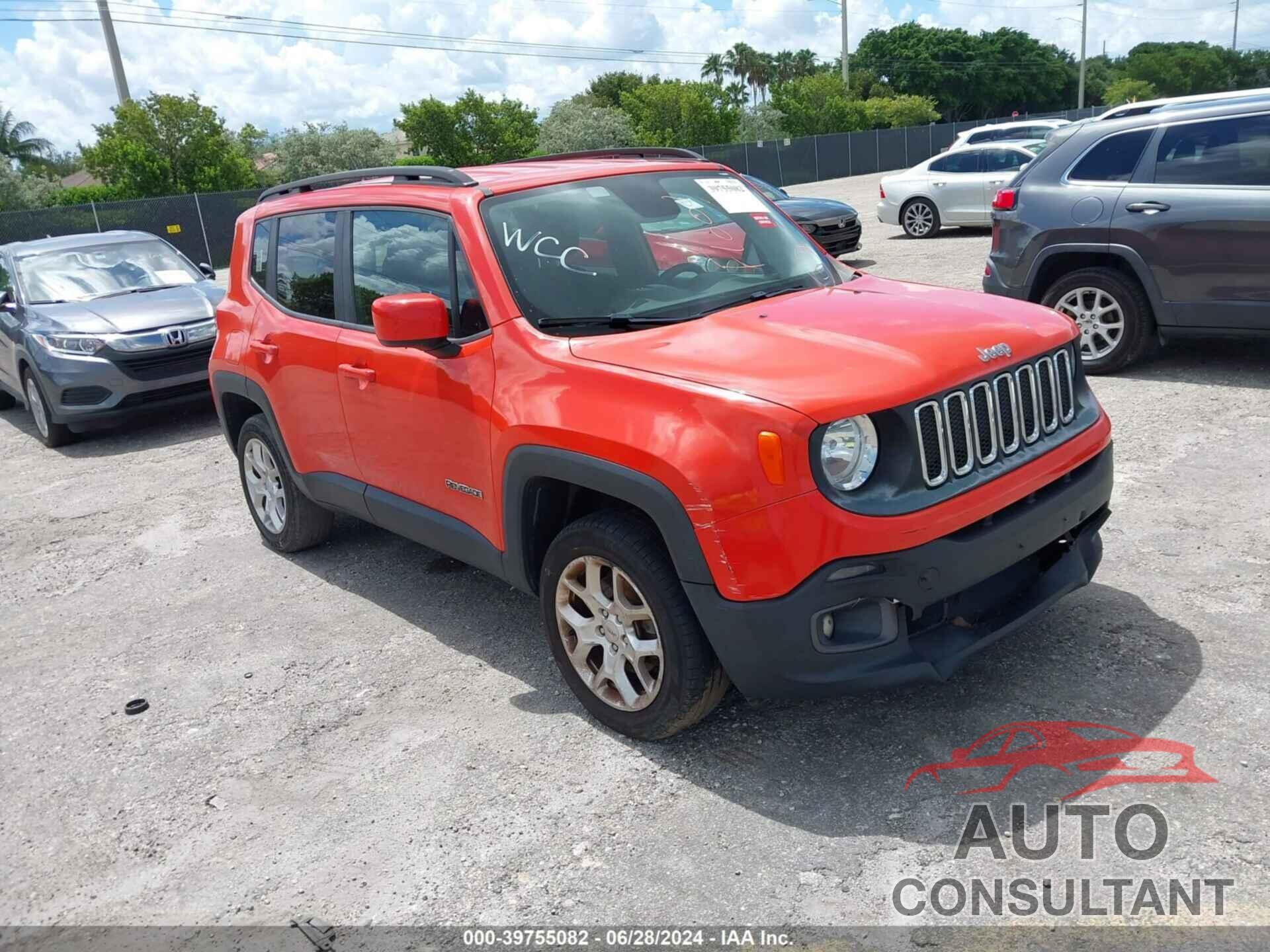 JEEP RENEGADE 2017 - ZACCJBBB8HPE86194