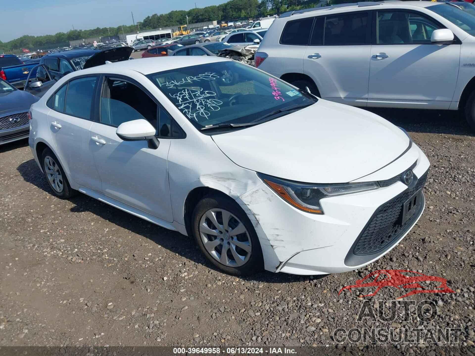TOYOTA COROLLA 2021 - 5YFEPMAE3MP221185