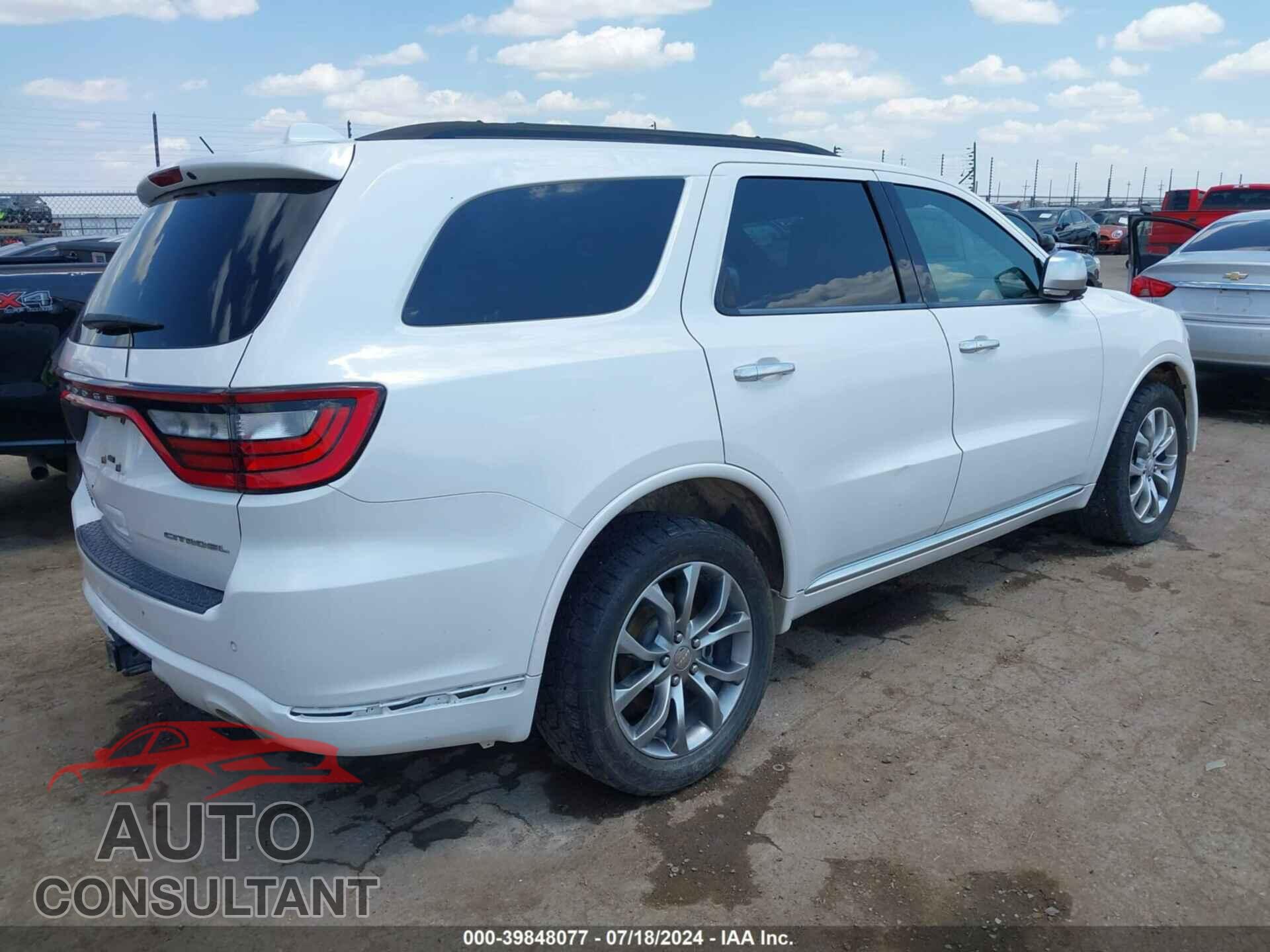 DODGE DURANGO 2018 - 1C4SDJET3JC398004