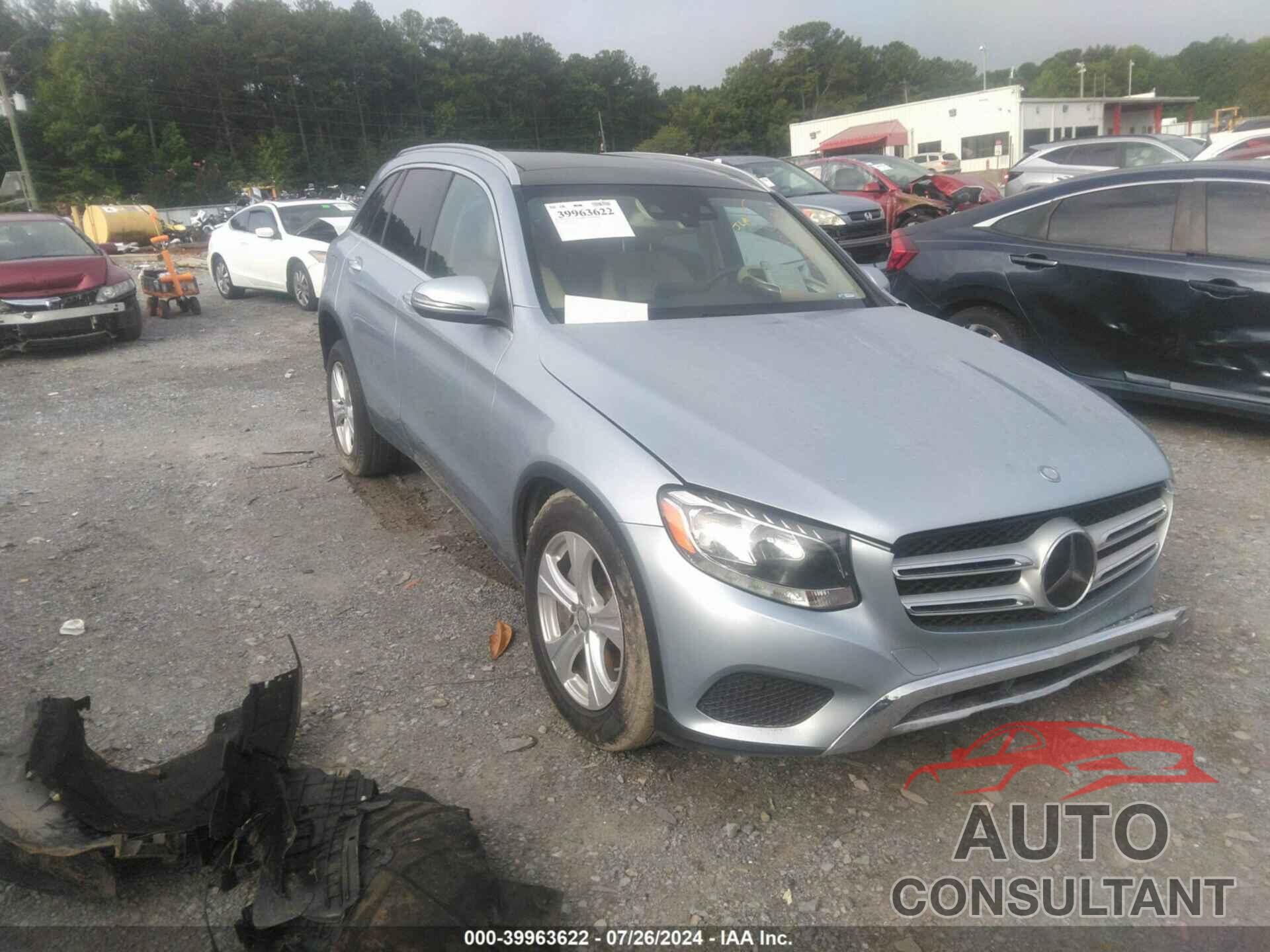 MERCEDES-BENZ GLC 300 2016 - WDC0G4JB8GF021201